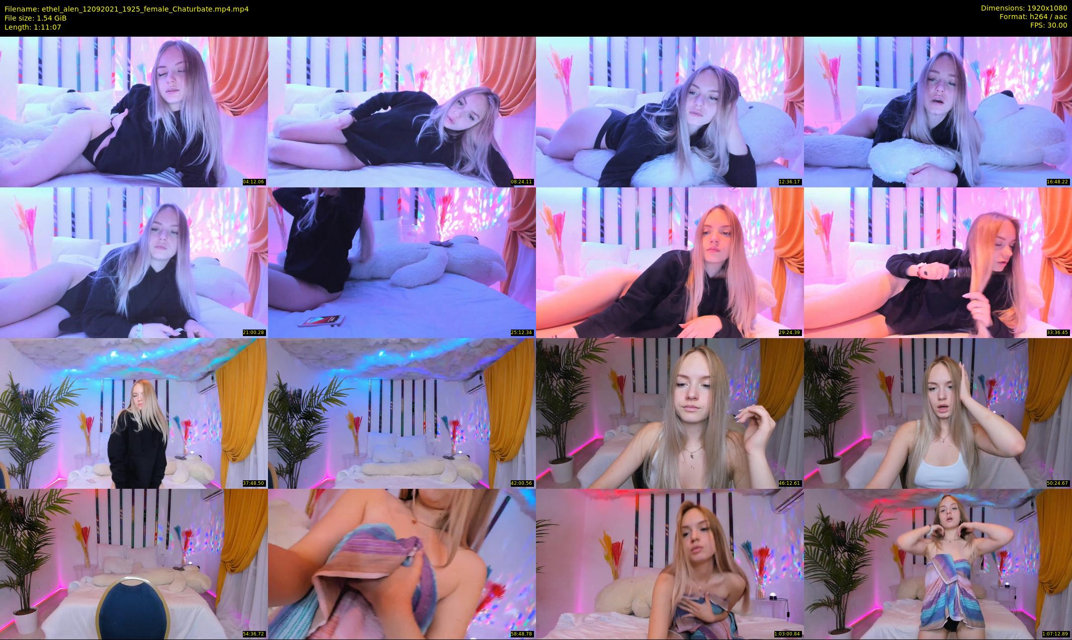 ethel_alen — 72 minute Chaturbate female cam show recording, 1080p, Sep 12, 2021