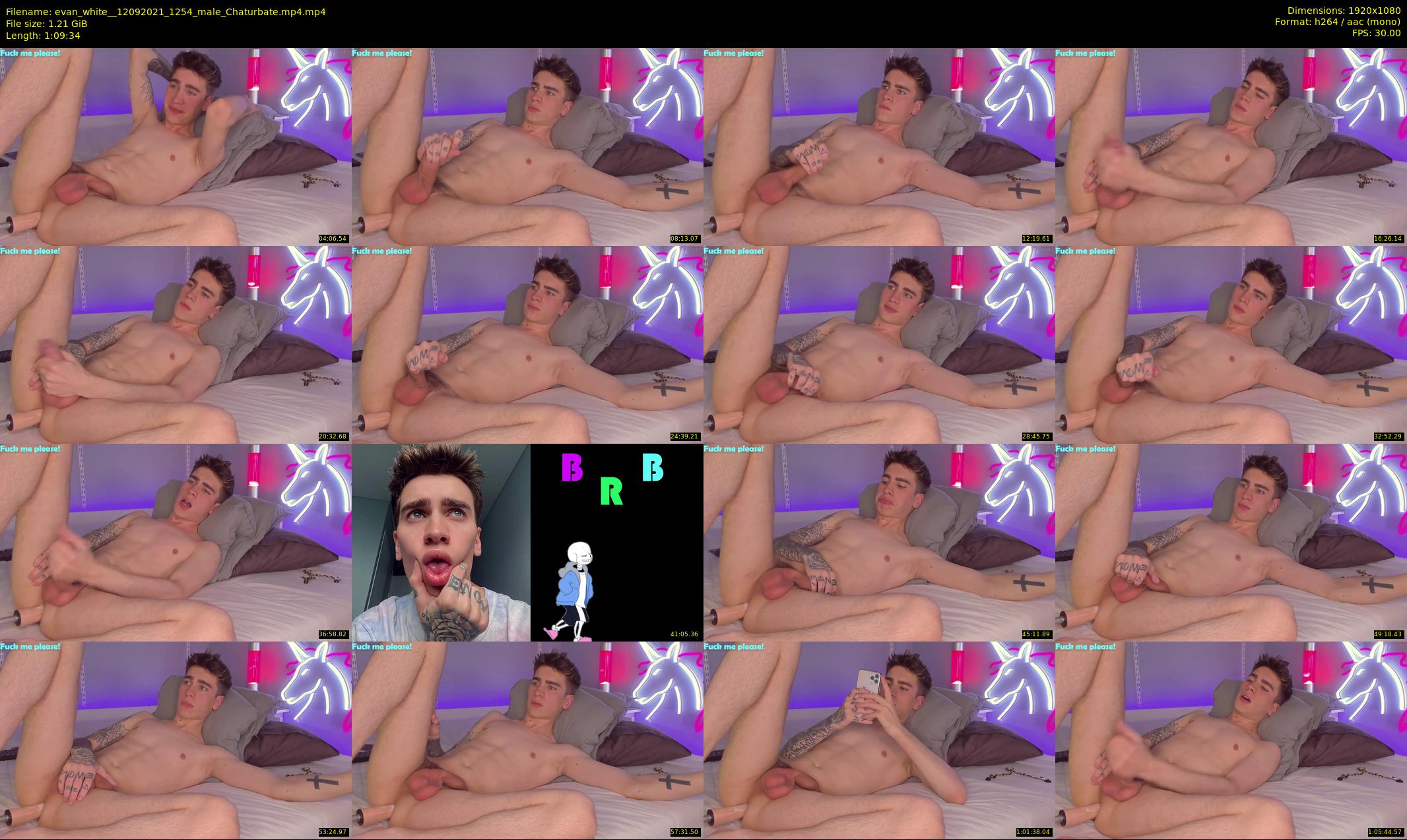 evan_white_ — 70 minute Chaturbate male cam show recording, 1080p, Sep 12, 2021