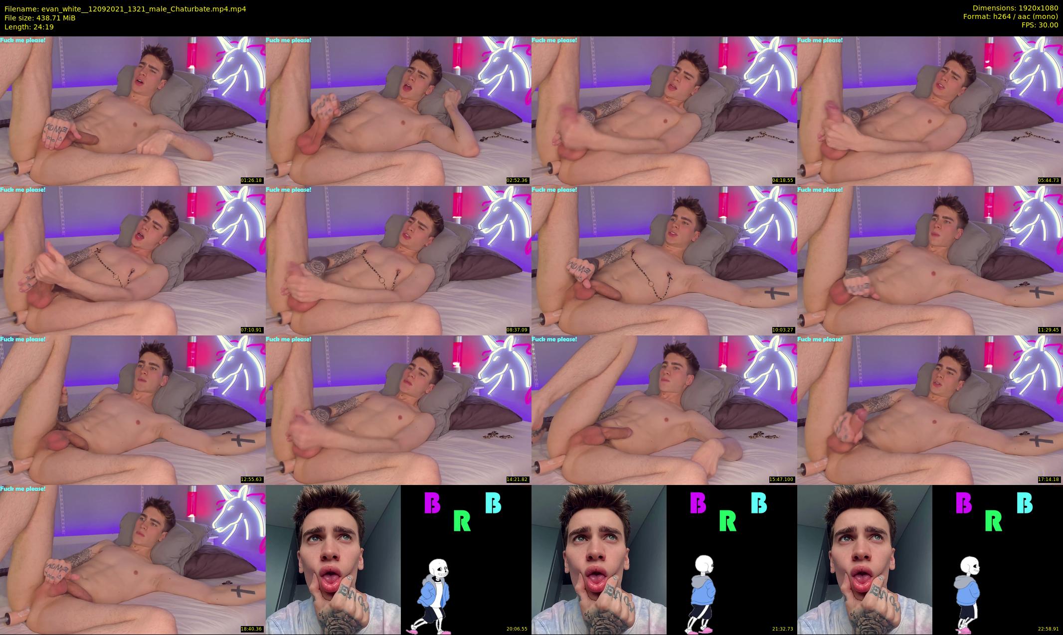 evan_white_ — 25 minute Chaturbate male cam show recording, 1080p, Sep 12, 2021