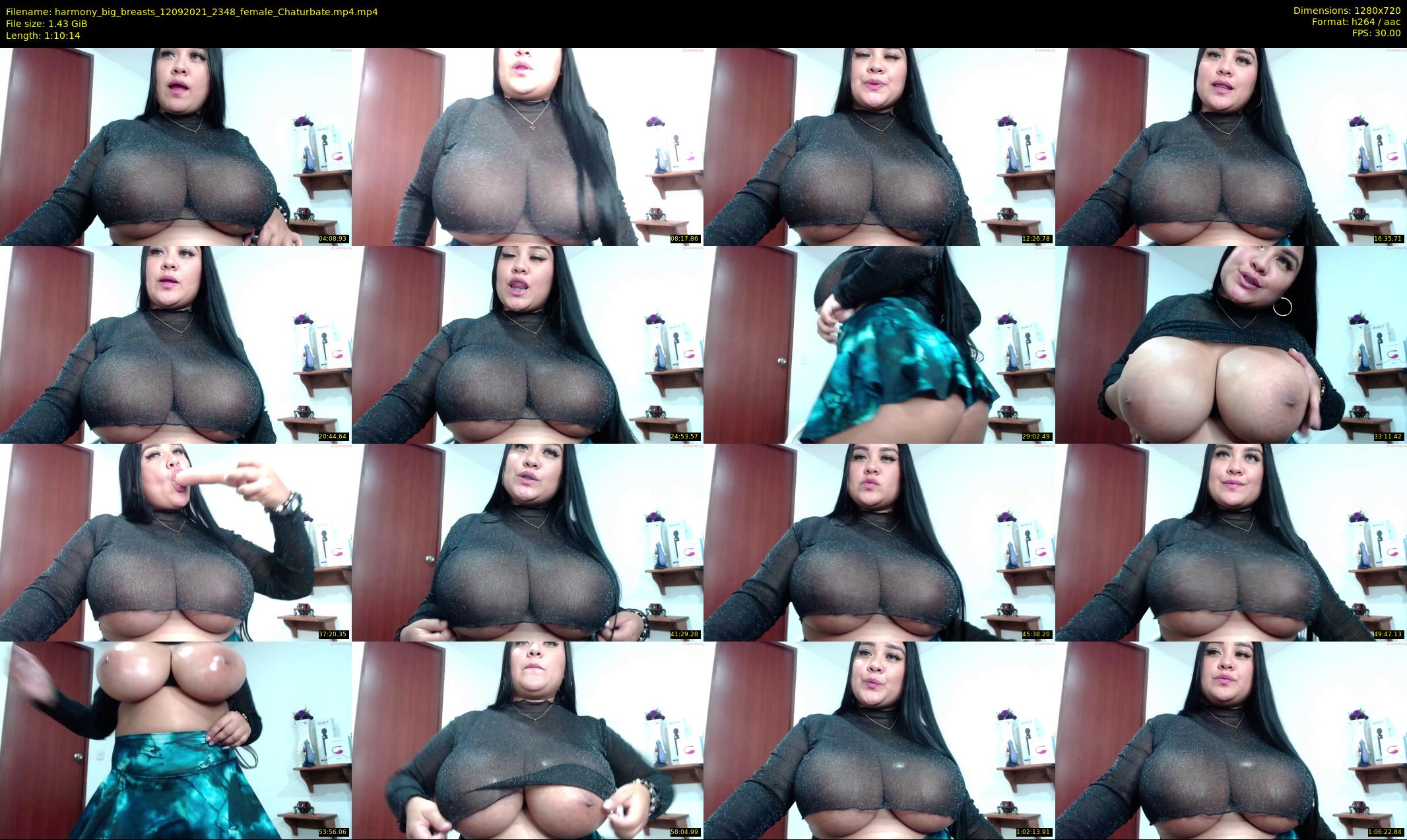 harmony_big_breasts — 71 minute Chaturbate female cam show recording, 720p, Sep 12, 2021