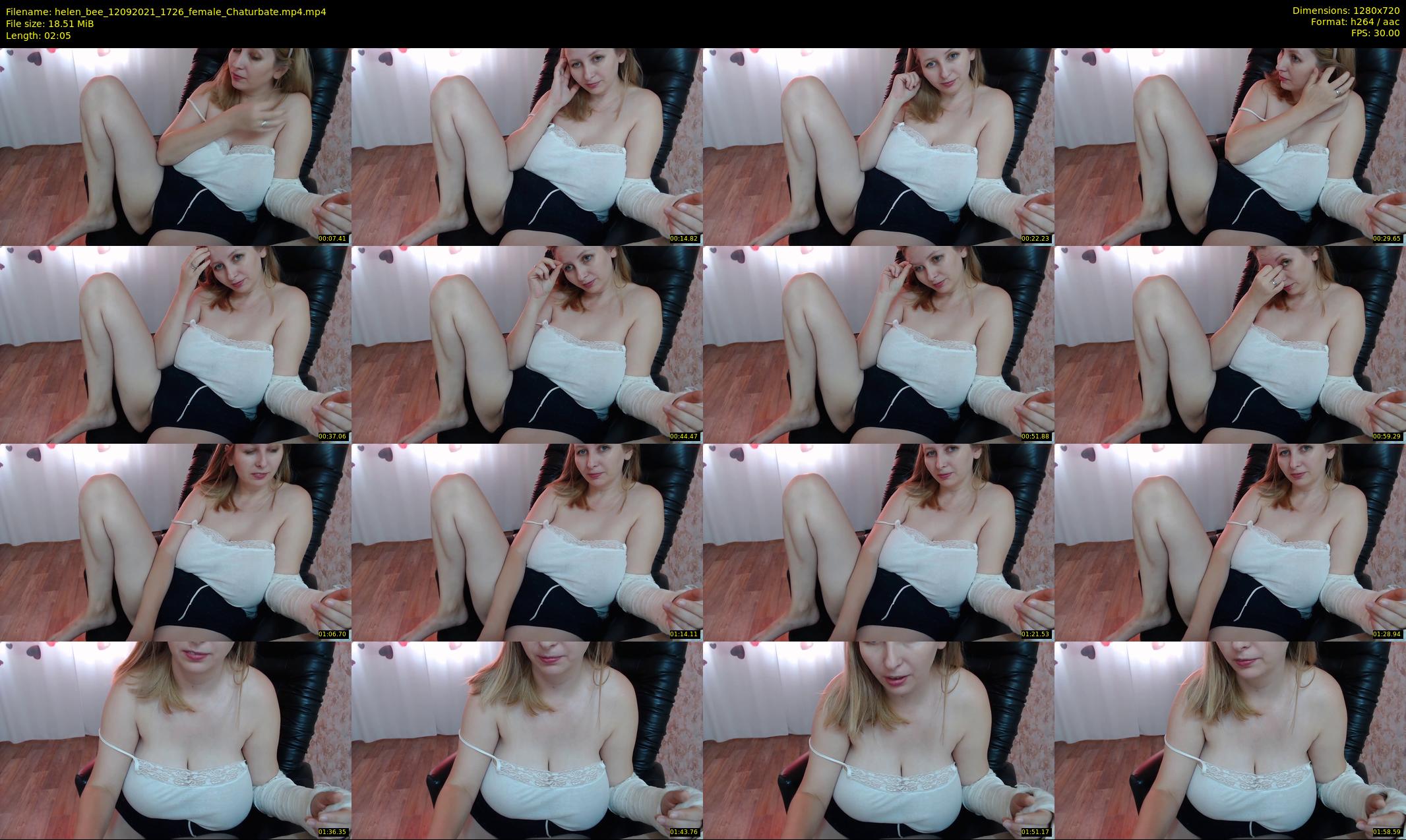 helen_bee — 3 minute Chaturbate female cam show recording, 720p, Sep 12, 2021
