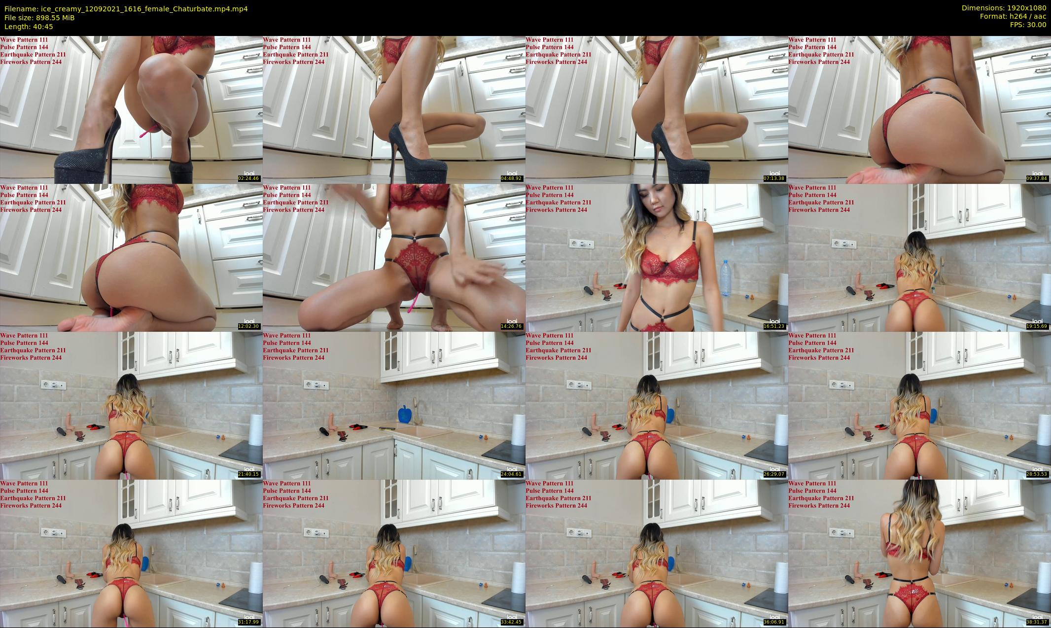 ice_creamy — 41 minute Chaturbate female cam show recording, 1080p, Sep 12, 2021