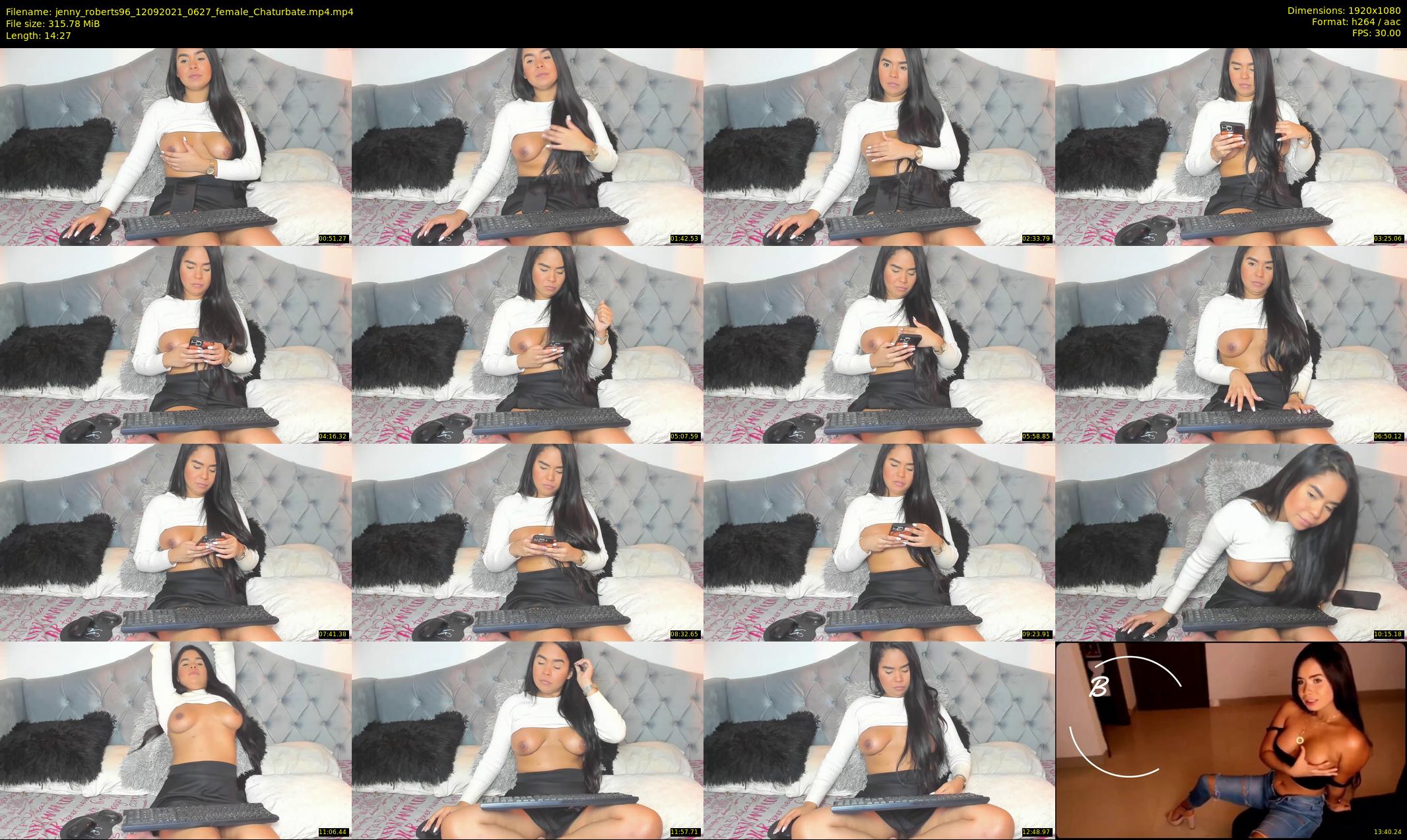jenny_roberts96 — 15 minute Chaturbate female cam show recording, 1080p, Sep 12, 2021