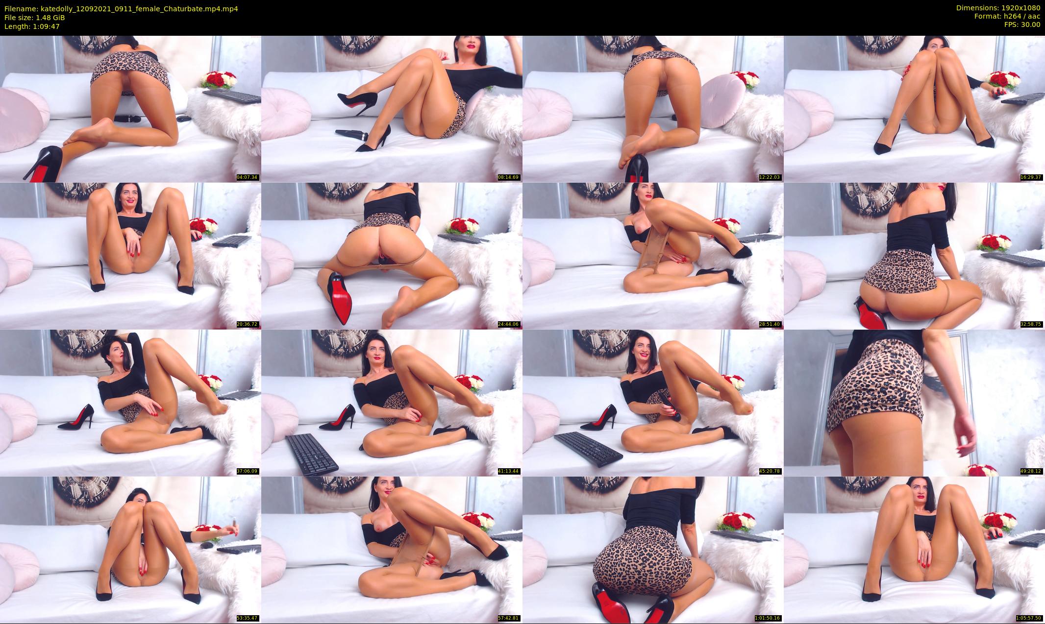 katedolly — 70 minute Chaturbate female cam show recording, 1080p, Sep 12, 2021