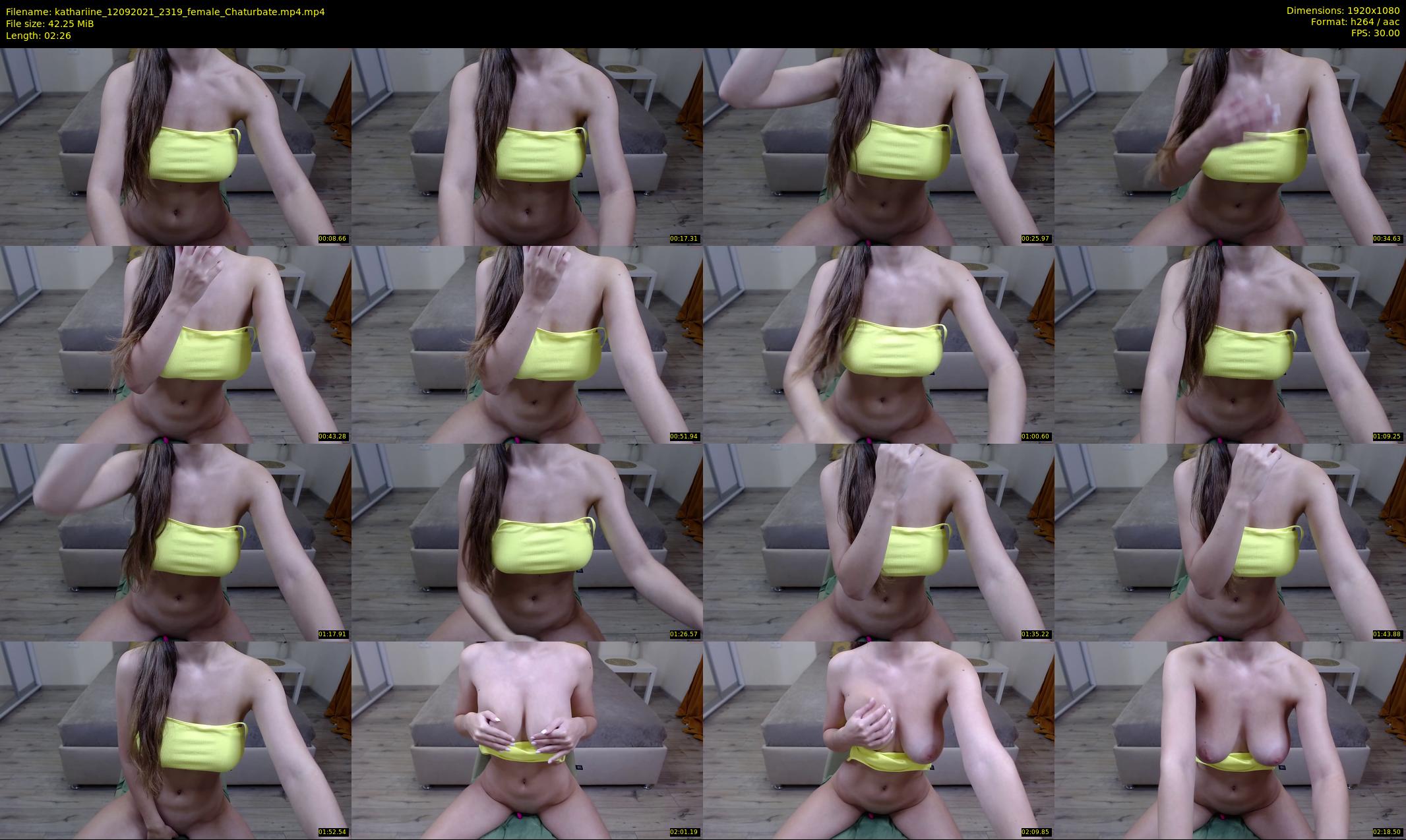 kathariine — 3 minute Chaturbate female cam show recording, 1080p, Sep 12, 2021