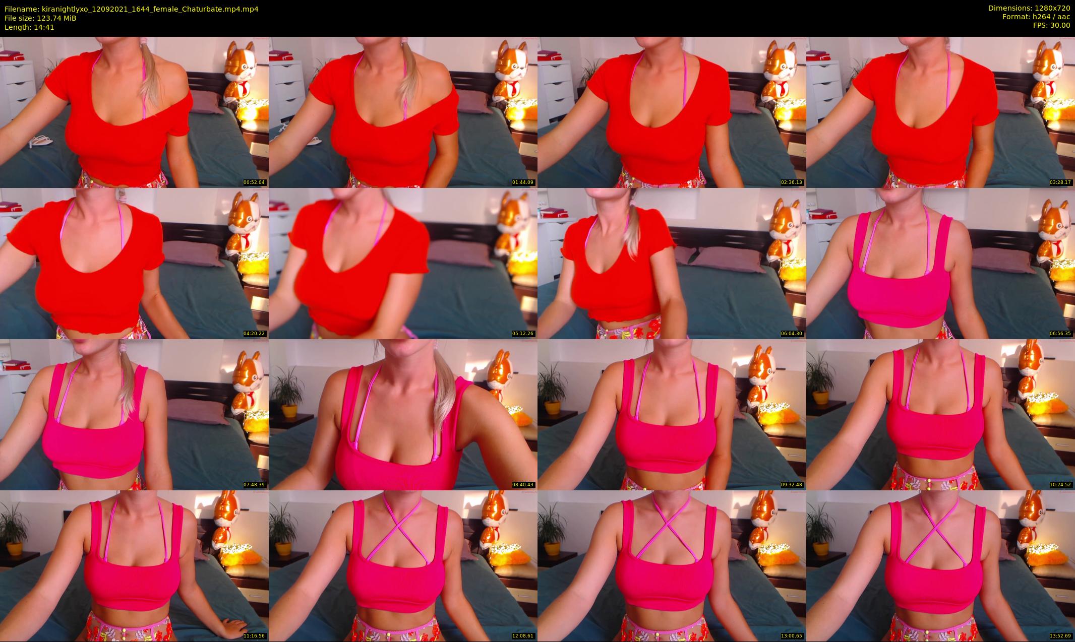 kiranightlyxo — 15 minute Chaturbate female cam show recording, 720p, Sep 12, 2021