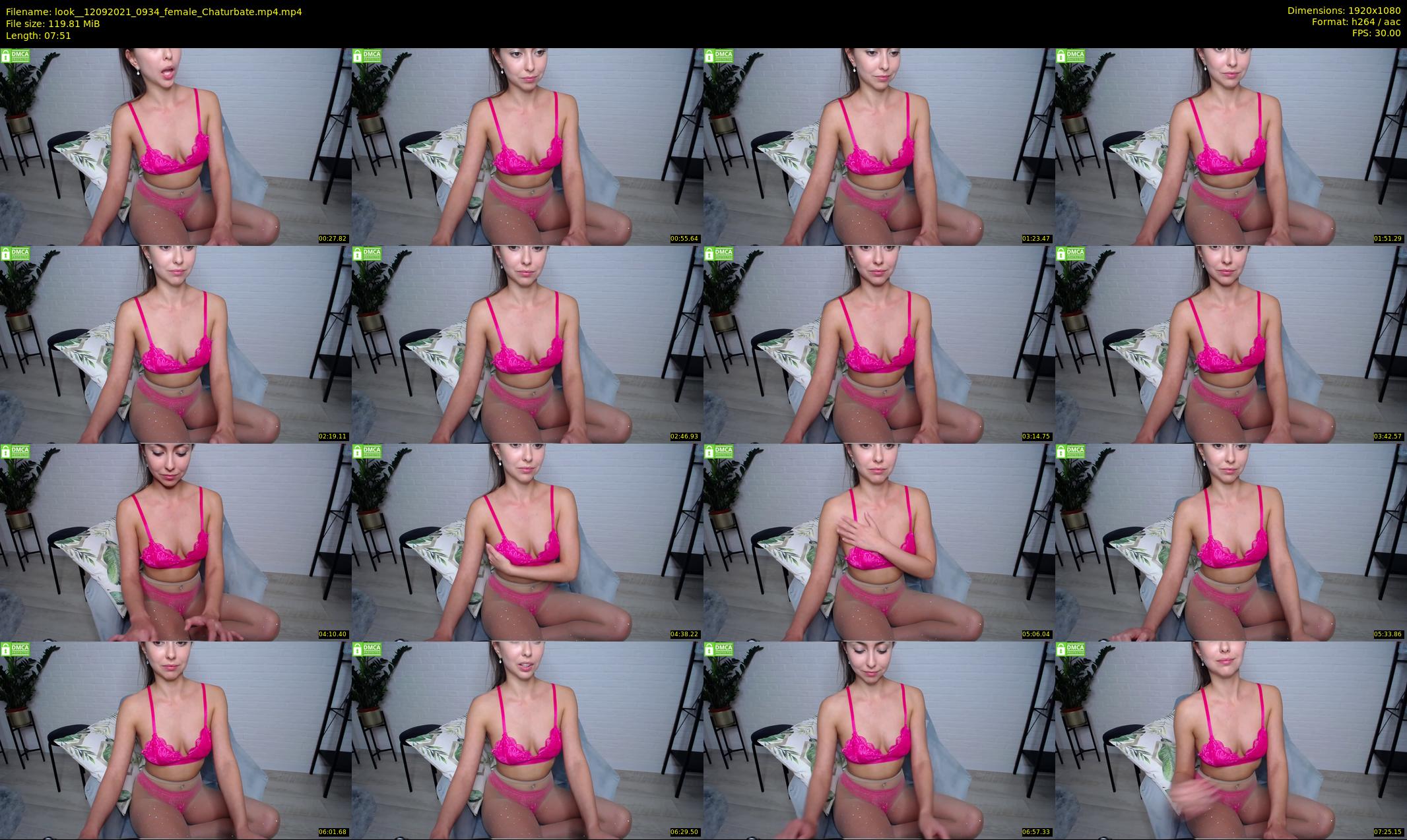 look_ — 8 minute Chaturbate female cam show recording, 1080p, Sep 12, 2021