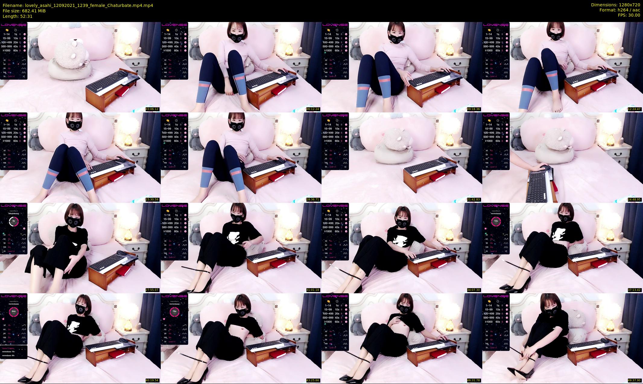 lovely_asahi — 53 minute Chaturbate female cam show recording, 720p, Sep 12, 2021