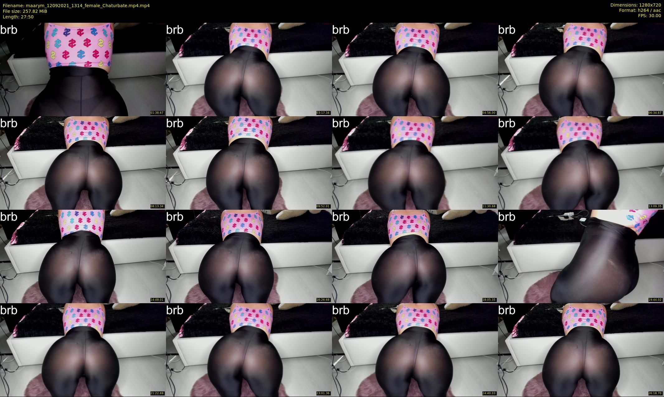maarym — 28 minute Chaturbate couple cam show recording, 720p, Sep 12, 2021