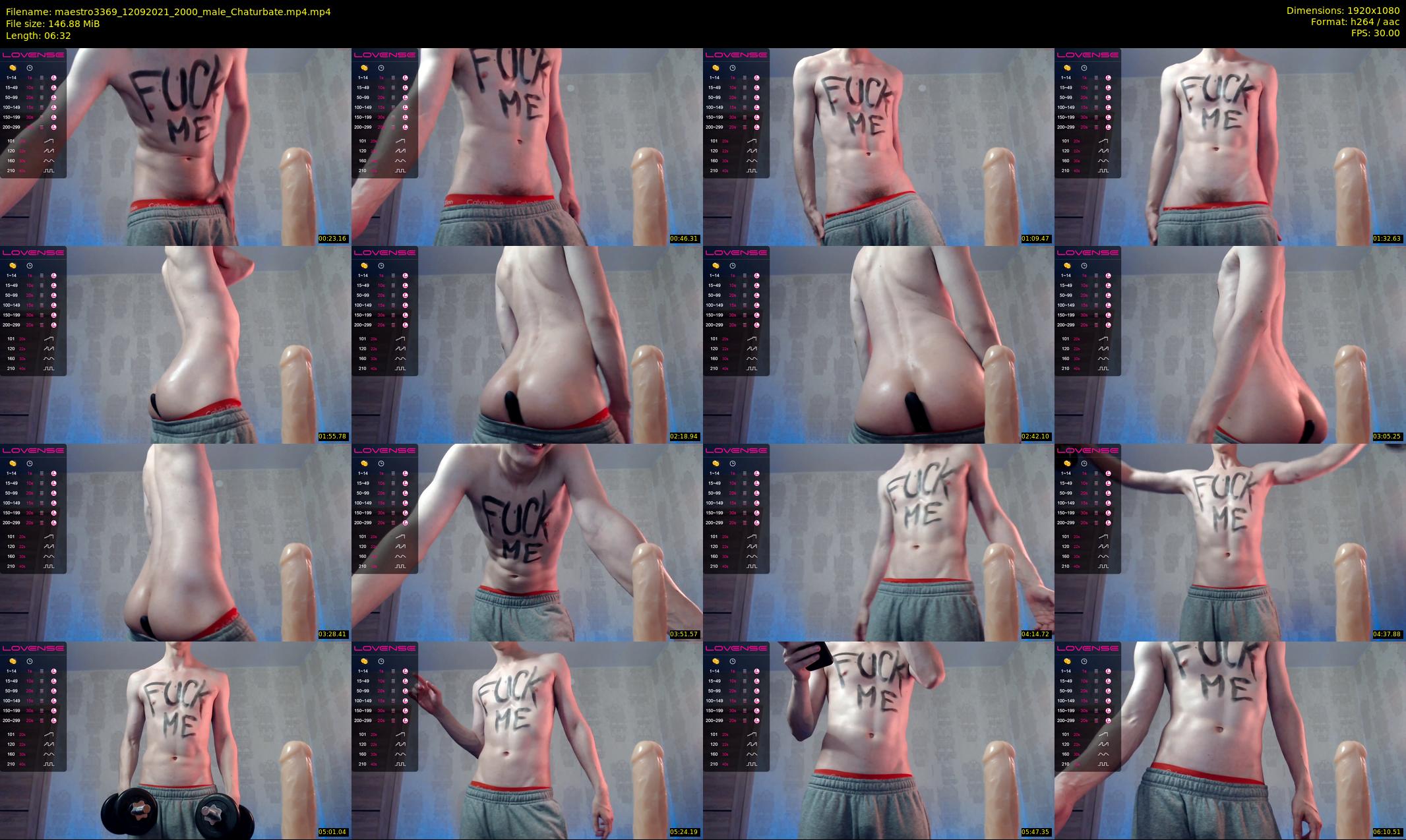 maestro3369 — 7 minute Chaturbate male cam show recording, 1080p, Sep 12, 2021