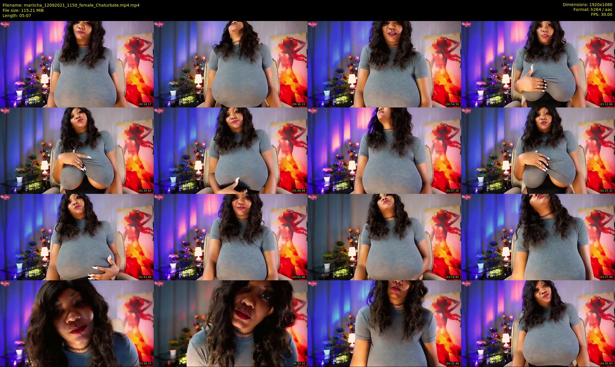 mariicha — 6 minute Chaturbate female cam show recording, 1080p, Sep 12, 2021