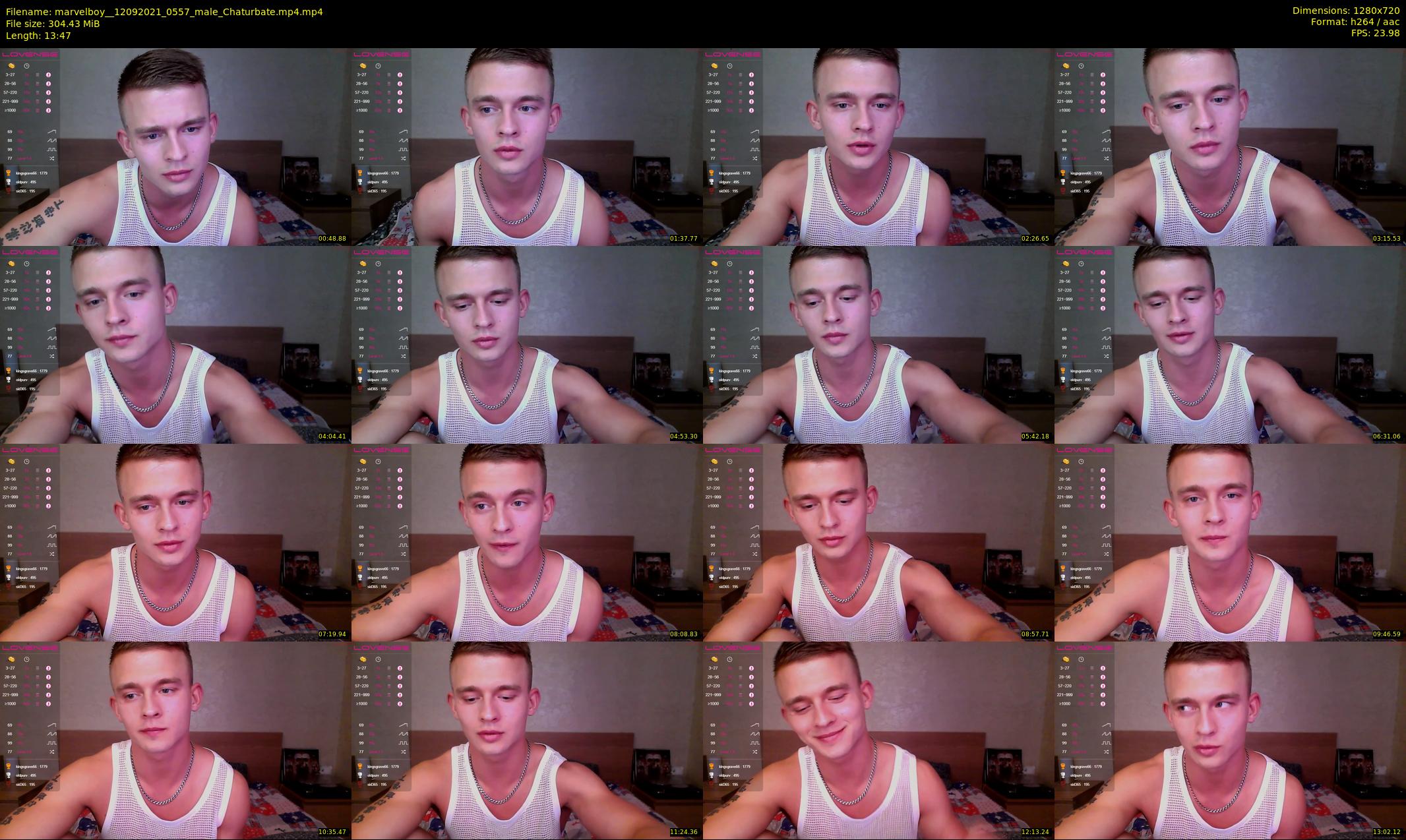 marvelboy_ — 14 minute Chaturbate male cam show recording, 720p, Sep 12, 2021