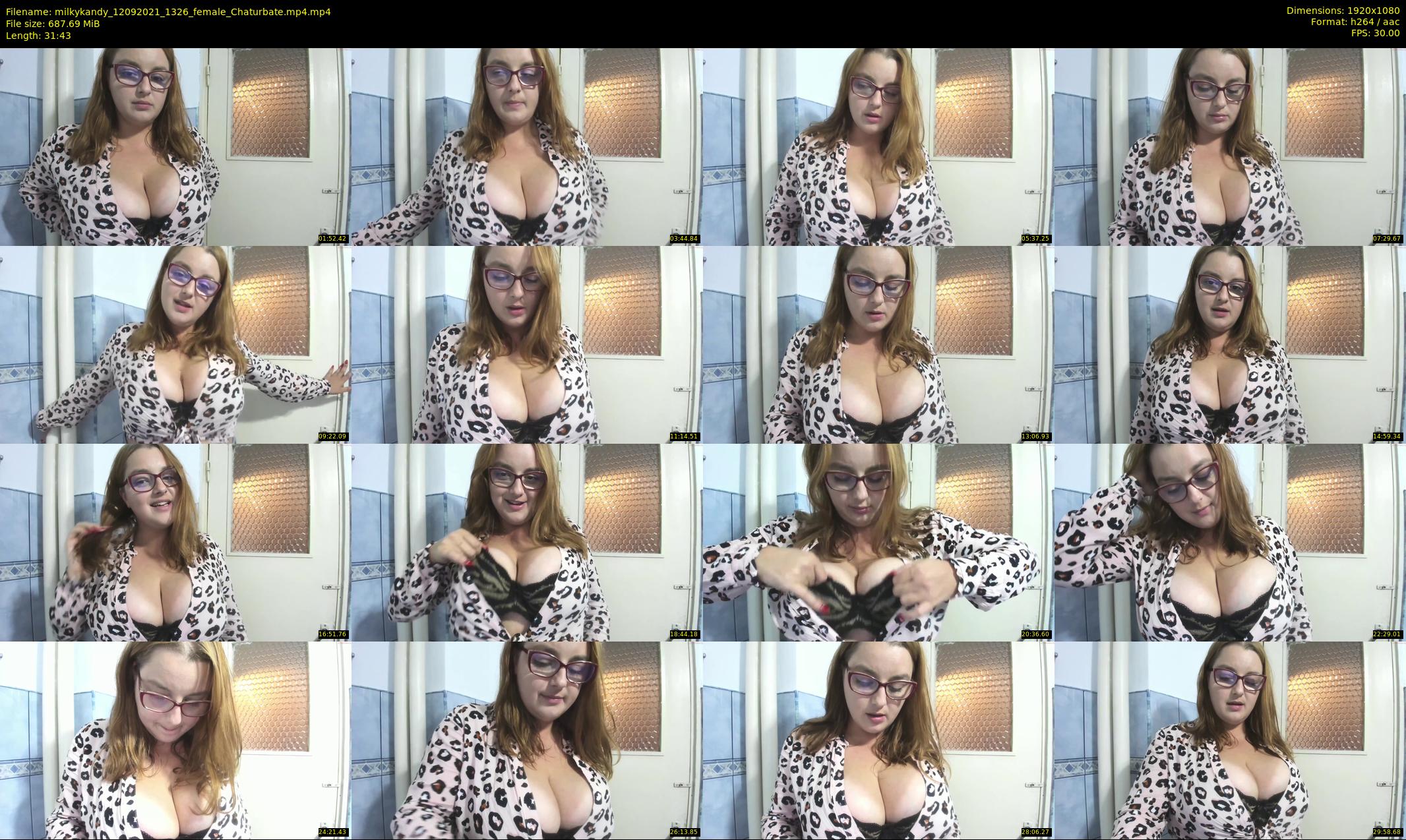 milkykandy — 32 minute Chaturbate female cam show recording, 1080p, Sep 12, 2021