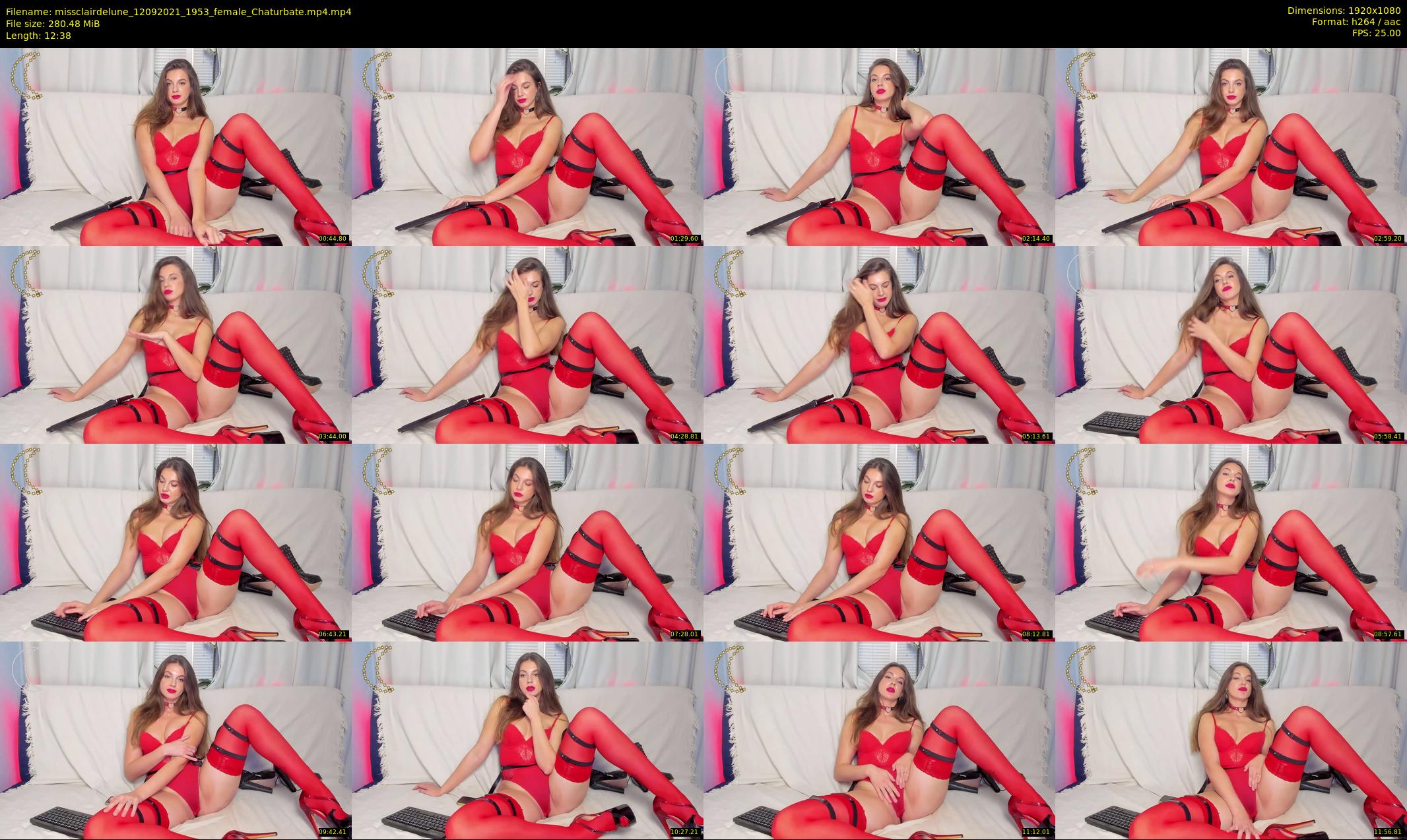 missclairdelune — 13 minute Chaturbate female cam show recording, 1080p, Sep 12, 2021