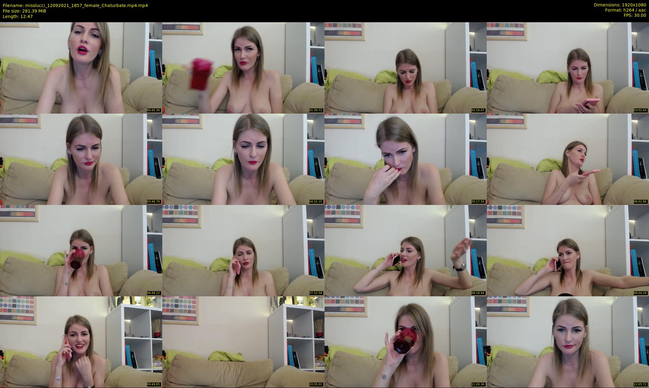 misslucci — 13 minute Chaturbate female cam show recording, 1080p, Sep 12, 2021