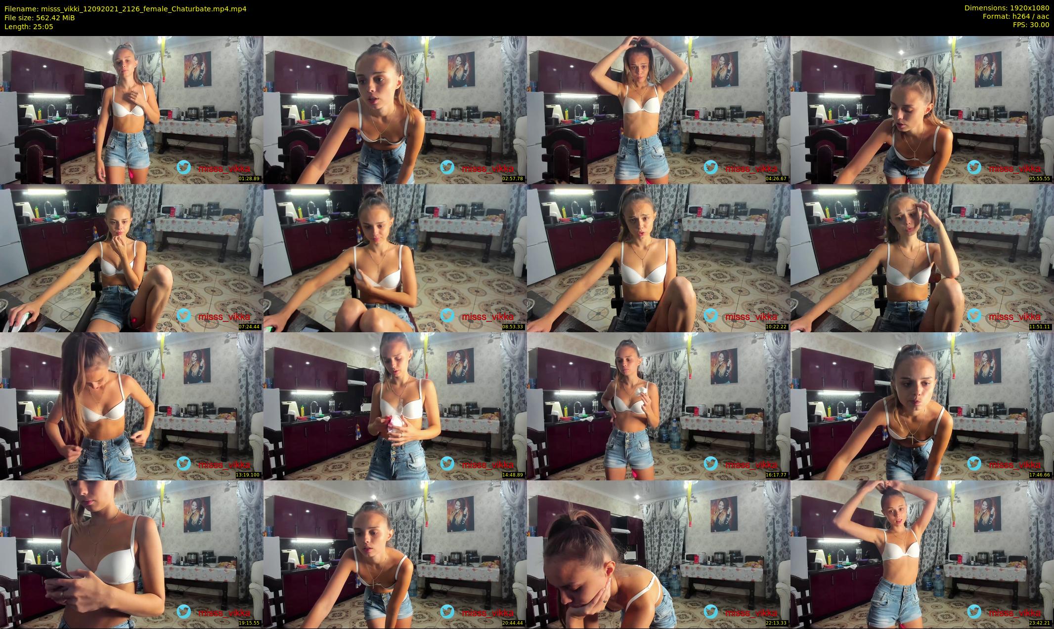 misss_vikki — 26 minute Chaturbate female cam show recording, 1080p, Sep 12, 2021
