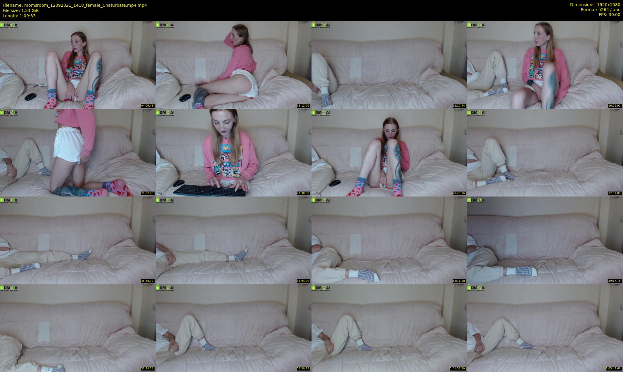 momsroom — 70 minute Chaturbate couple cam show recording, 1080p, Sep 12, 2021
