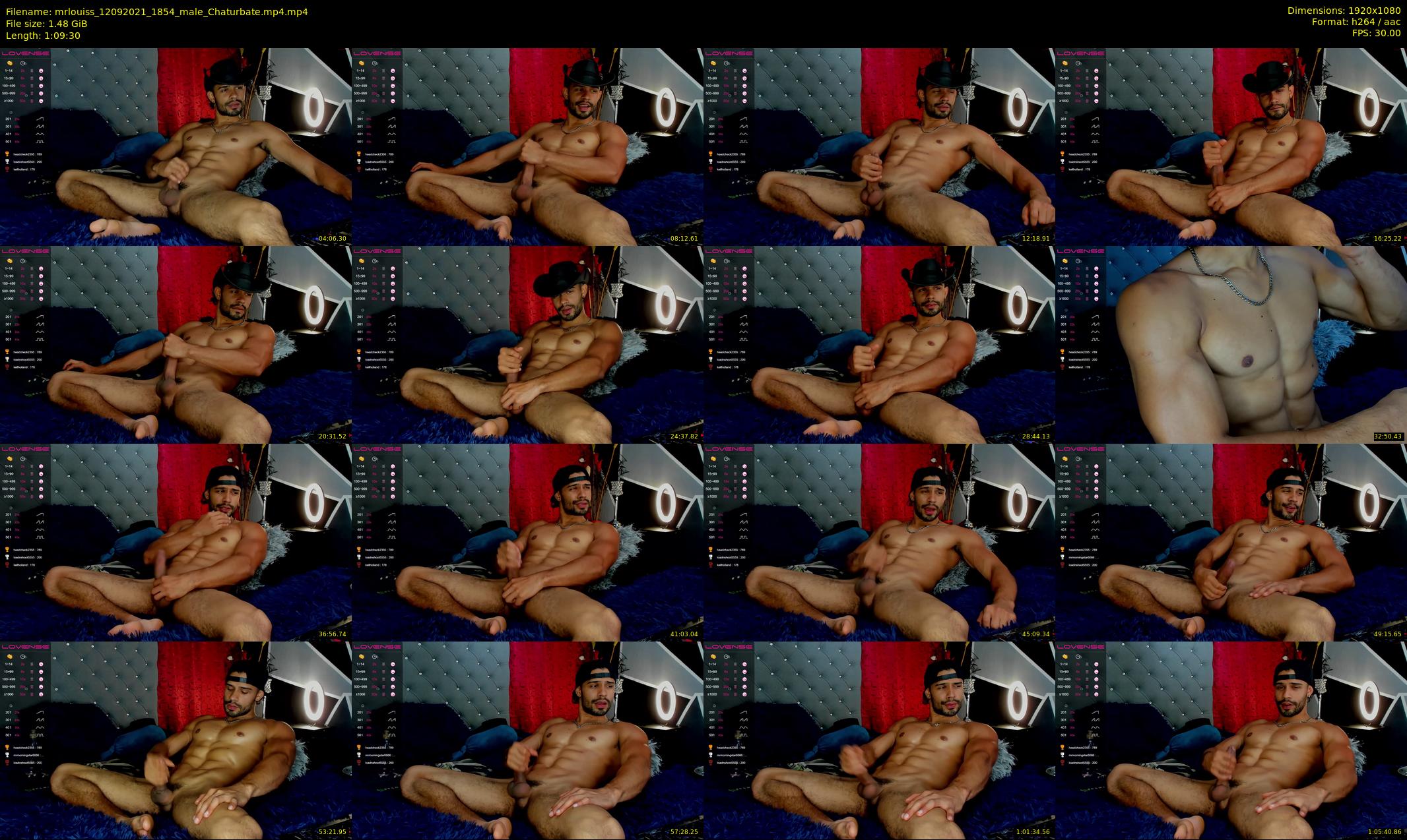 mrlouiss — 70 minute Chaturbate male cam show recording, 1080p, Sep 12, 2021