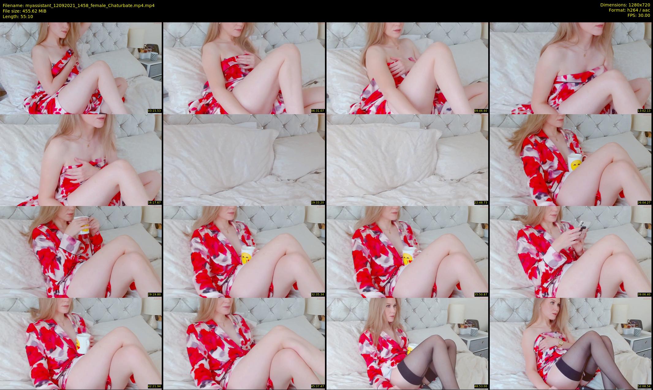 myassistant — 56 minute Chaturbate female cam show recording, 720p, Sep 12, 2021