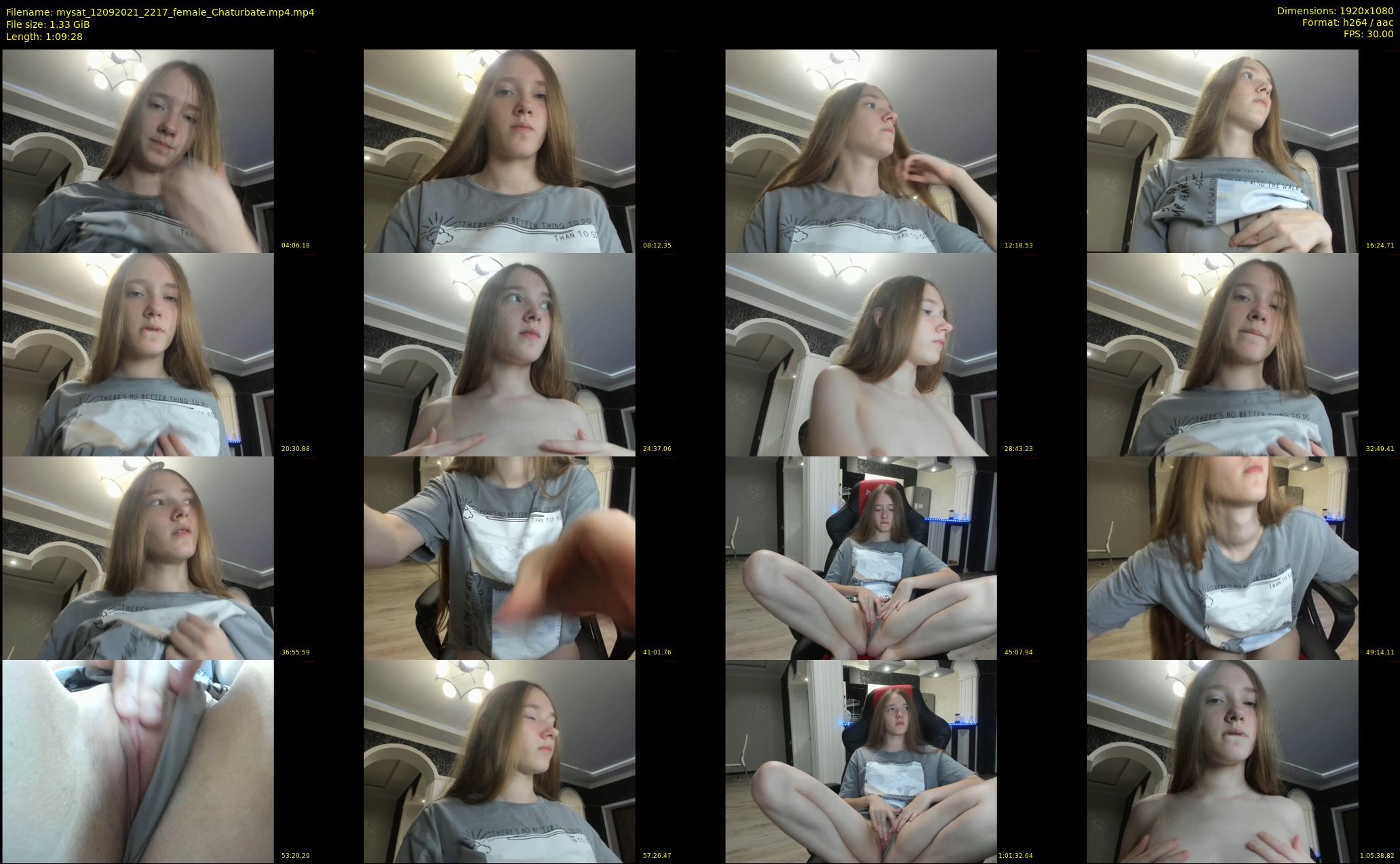 mysat — 70 minute Chaturbate female cam show recording, 1080p, Sep 12, 2021