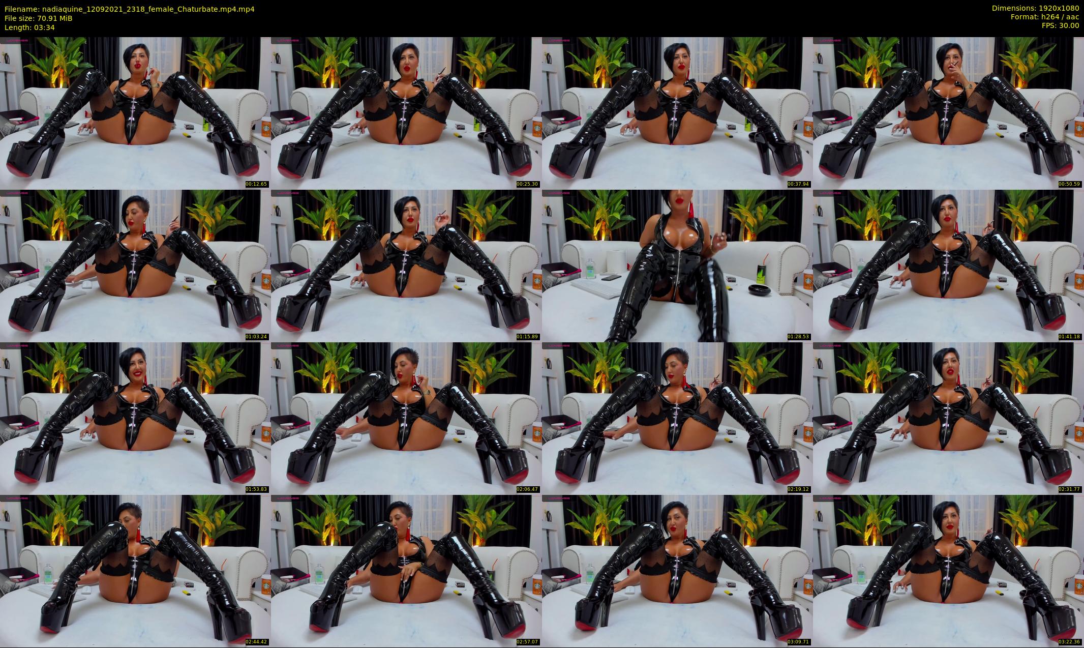 nadiaquine — 4 minute Chaturbate female cam show recording, 1080p, Sep 12, 2021