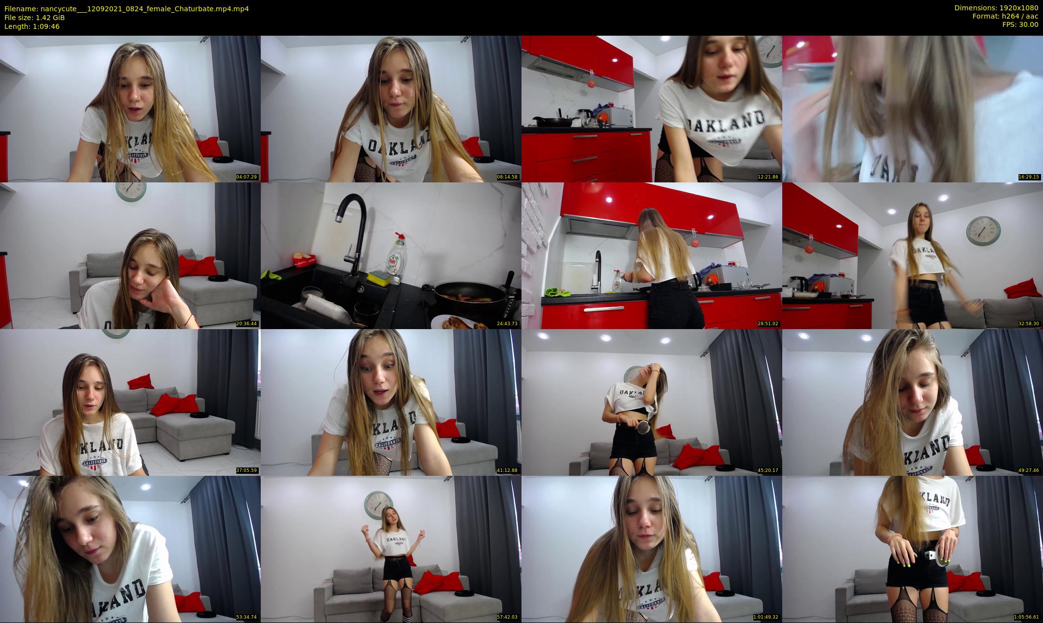 nancycute__ — 70 minute Chaturbate female cam show recording, 1080p, Sep 12, 2021