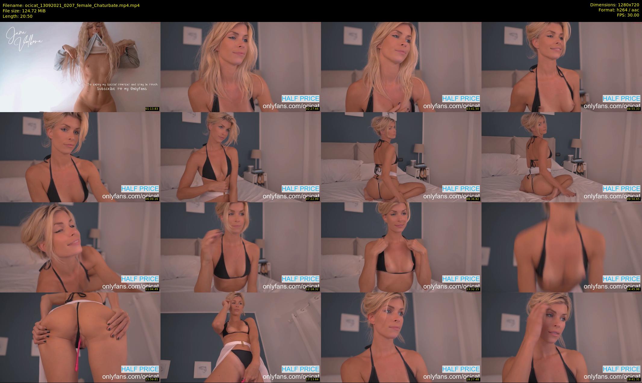 ocicat — 21 minute Chaturbate female cam show recording, 720p, Sep 13, 2021