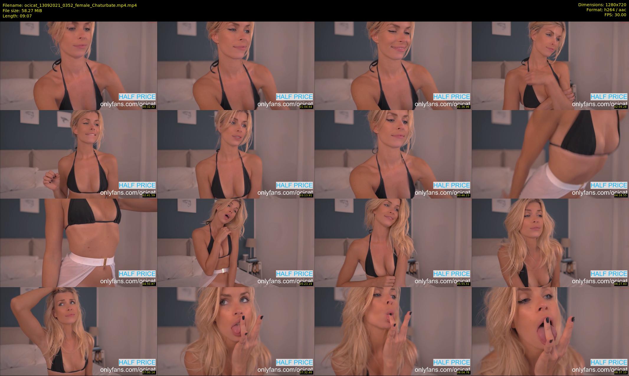ocicat — 10 minute Chaturbate female cam show recording, 720p, Sep 13, 2021