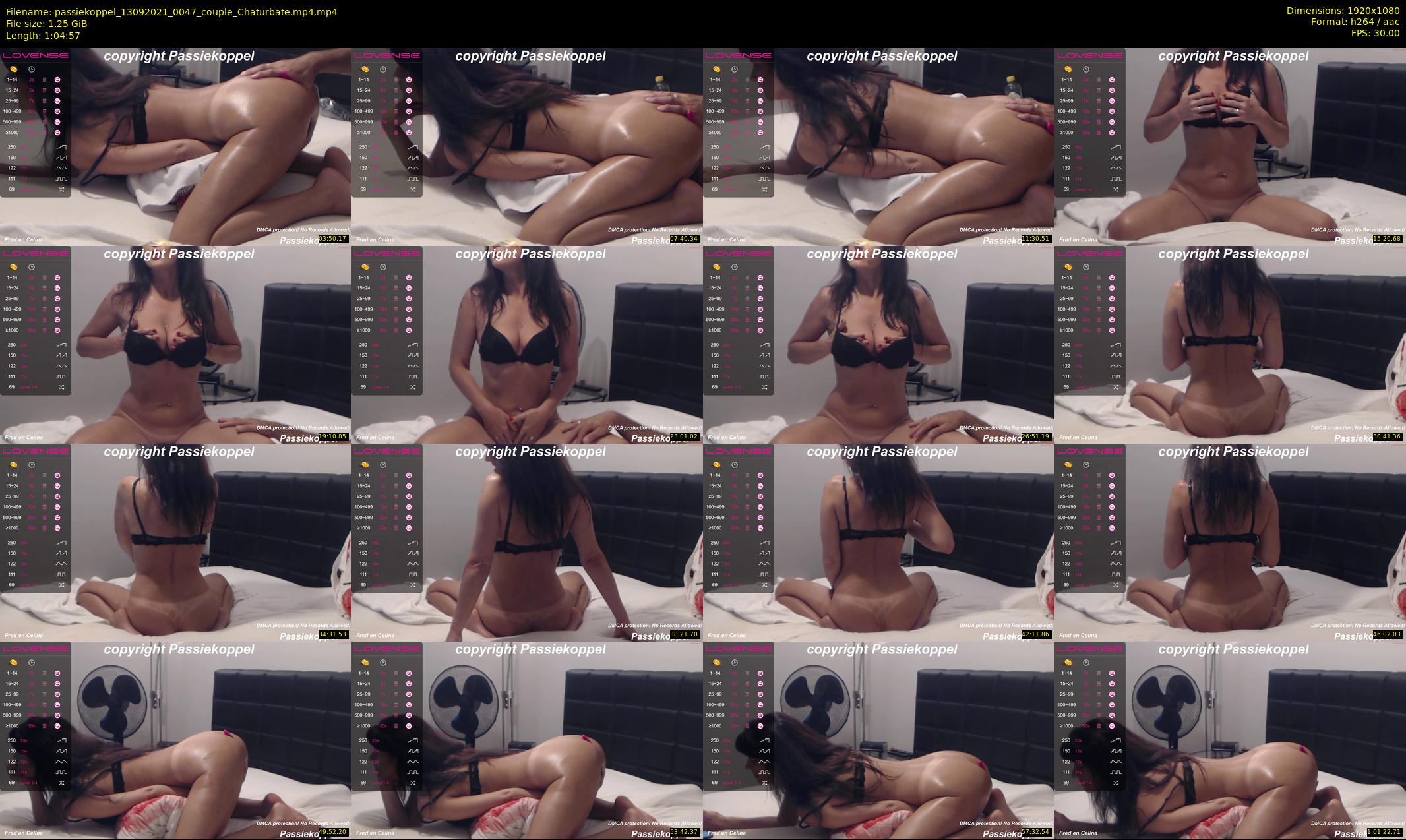 passiekoppel — 65 minute Chaturbate couple cam show recording, 1080p, Sep 13, 2021