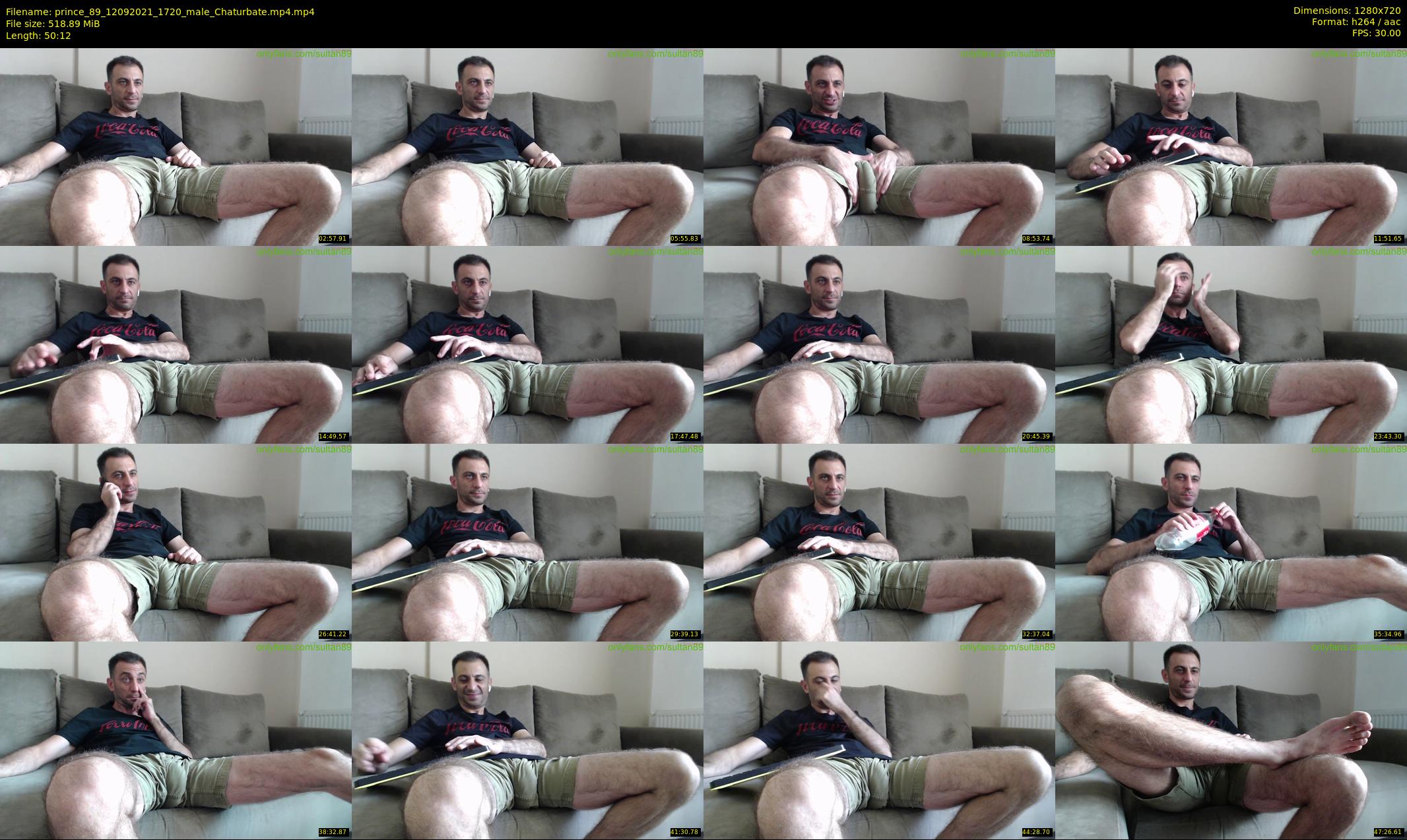 prince_89 — 51 minute Chaturbate male cam show recording, 720p, Sep 12, 2021