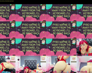 pyrowayne — 18 minute Chaturbate female cam show recording, 1080p, Sep 12, 2021