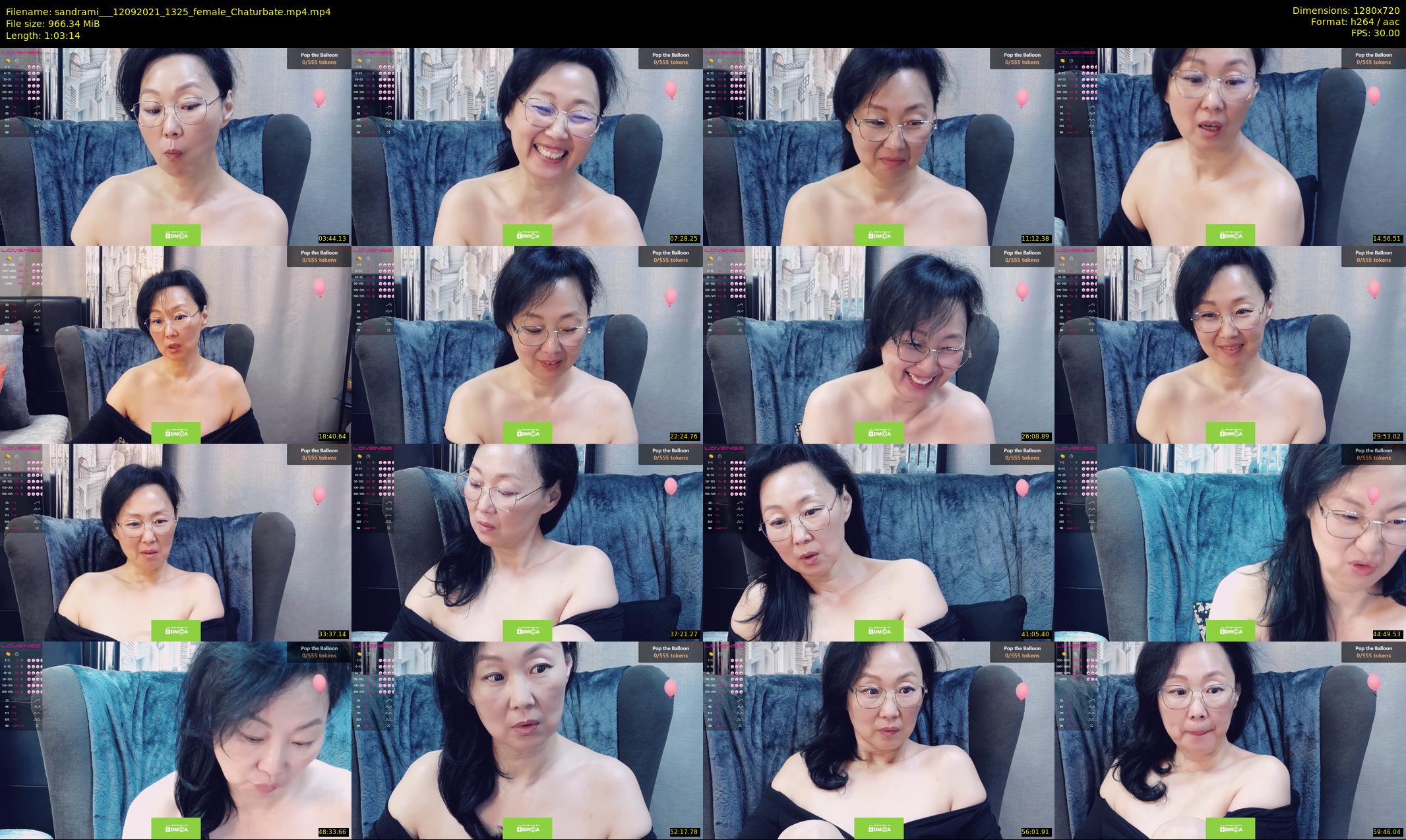 sandrami__ — 64 minute Chaturbate female cam show recording, 720p, Sep 12, 2021