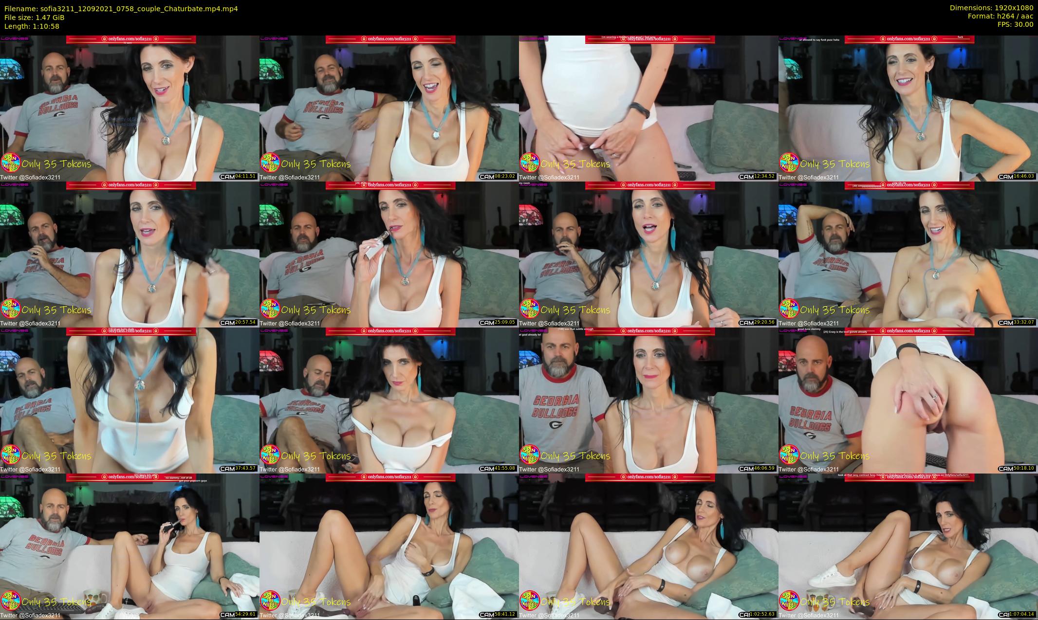 sofia3211 — 71 minute Chaturbate couple cam show recording, 1080p, Sep 12, 2021