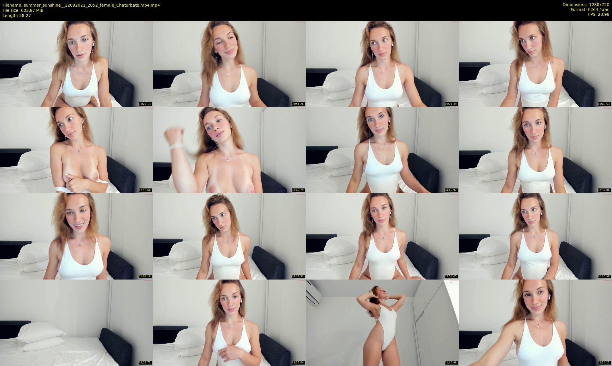 summer_sunshine_ — 59 minute Chaturbate female cam show recording, 720p, Sep 12, 2021