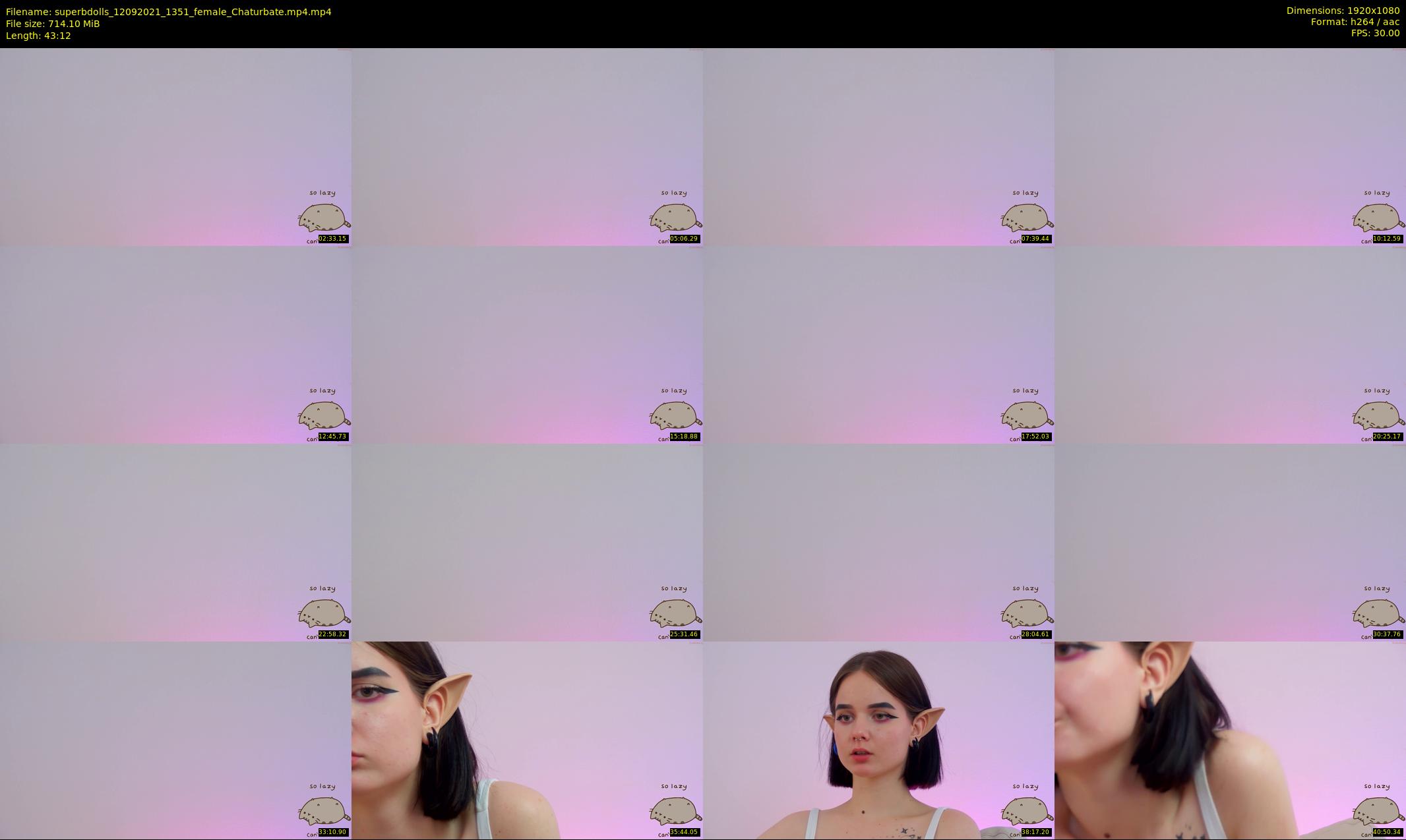superbdolls — 44 minute Chaturbate couple cam show recording, 1080p, Sep 12, 2021