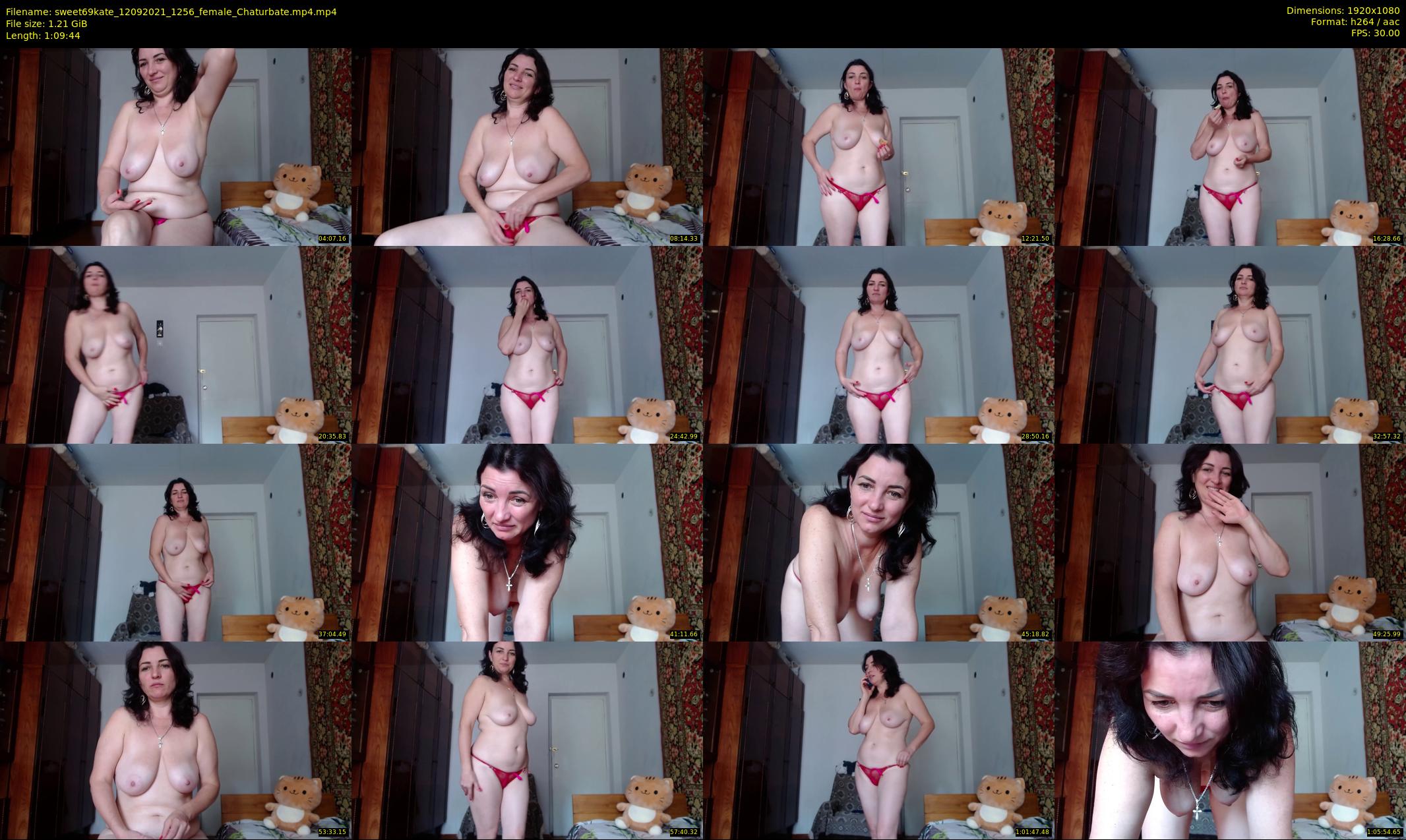 sweet69kate — 70 minute Chaturbate female cam show recording, 1080p, Sep 12, 2021