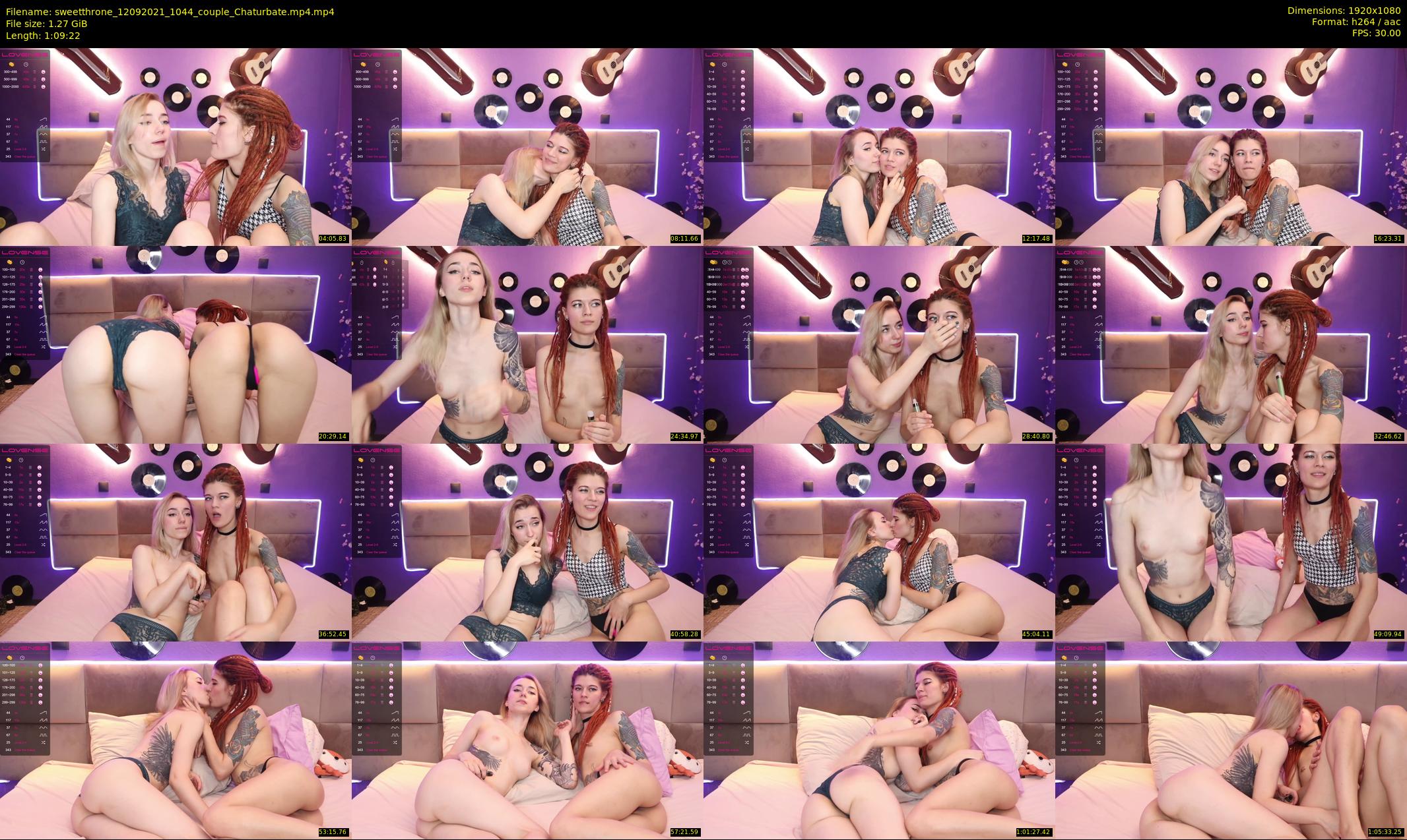 sweetthrone — 70 minute Chaturbate couple cam show recording, 1080p, Sep 12, 2021