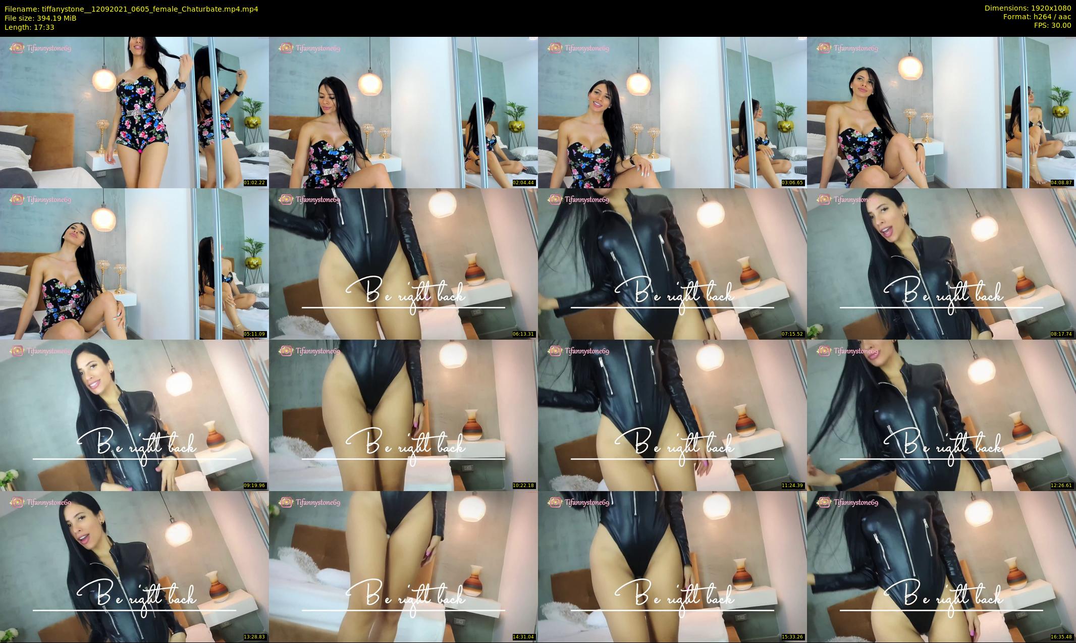 tiffanystone_ — 18 minute Chaturbate female cam show recording, 1080p, Sep 12, 2021