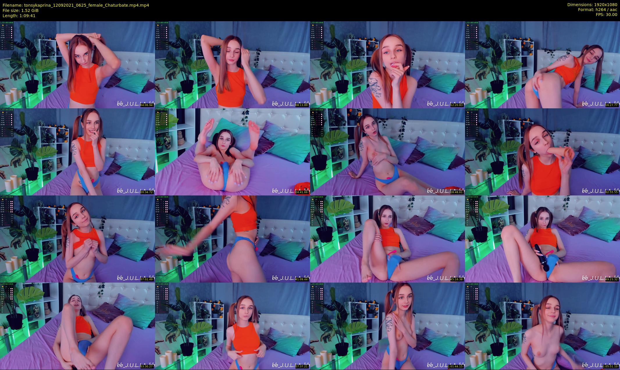 tonsykaprina — 70 minute Chaturbate couple cam show recording, 1080p, Sep 12, 2021