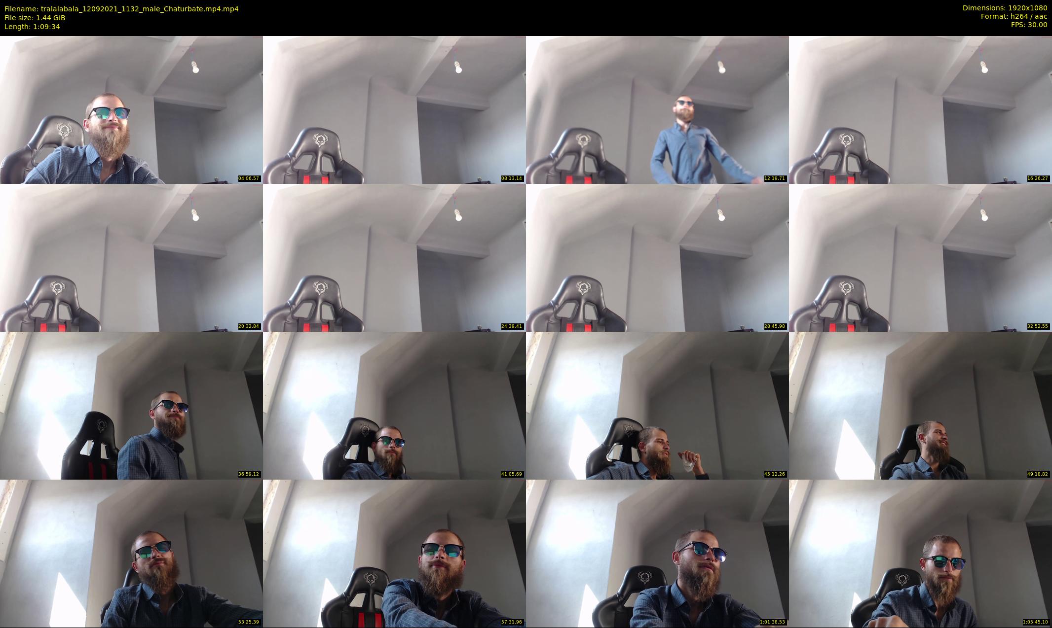 tralalabala — 70 minute Chaturbate male cam show recording, 1080p, Sep 12, 2021