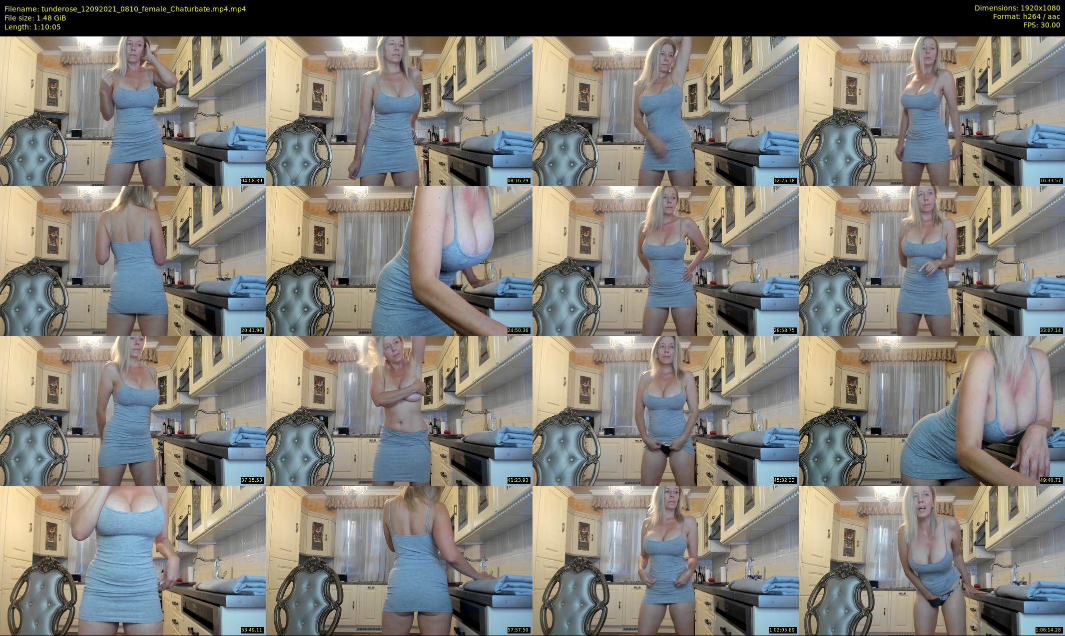 tunderose — 71 minute Chaturbate female cam show recording, 1080p, Sep 12, 2021