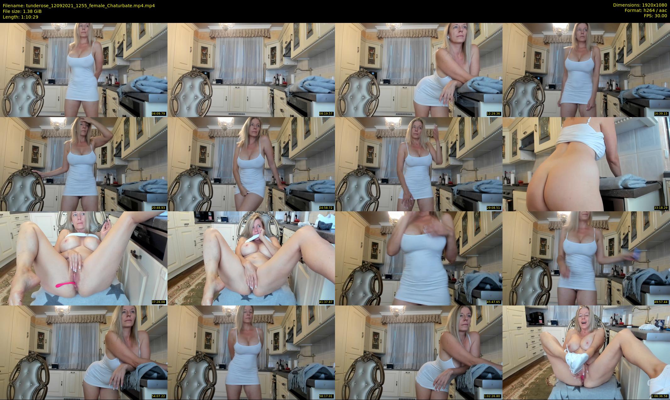 tunderose — 71 minute Chaturbate female cam show recording, 1080p, Sep 12, 2021