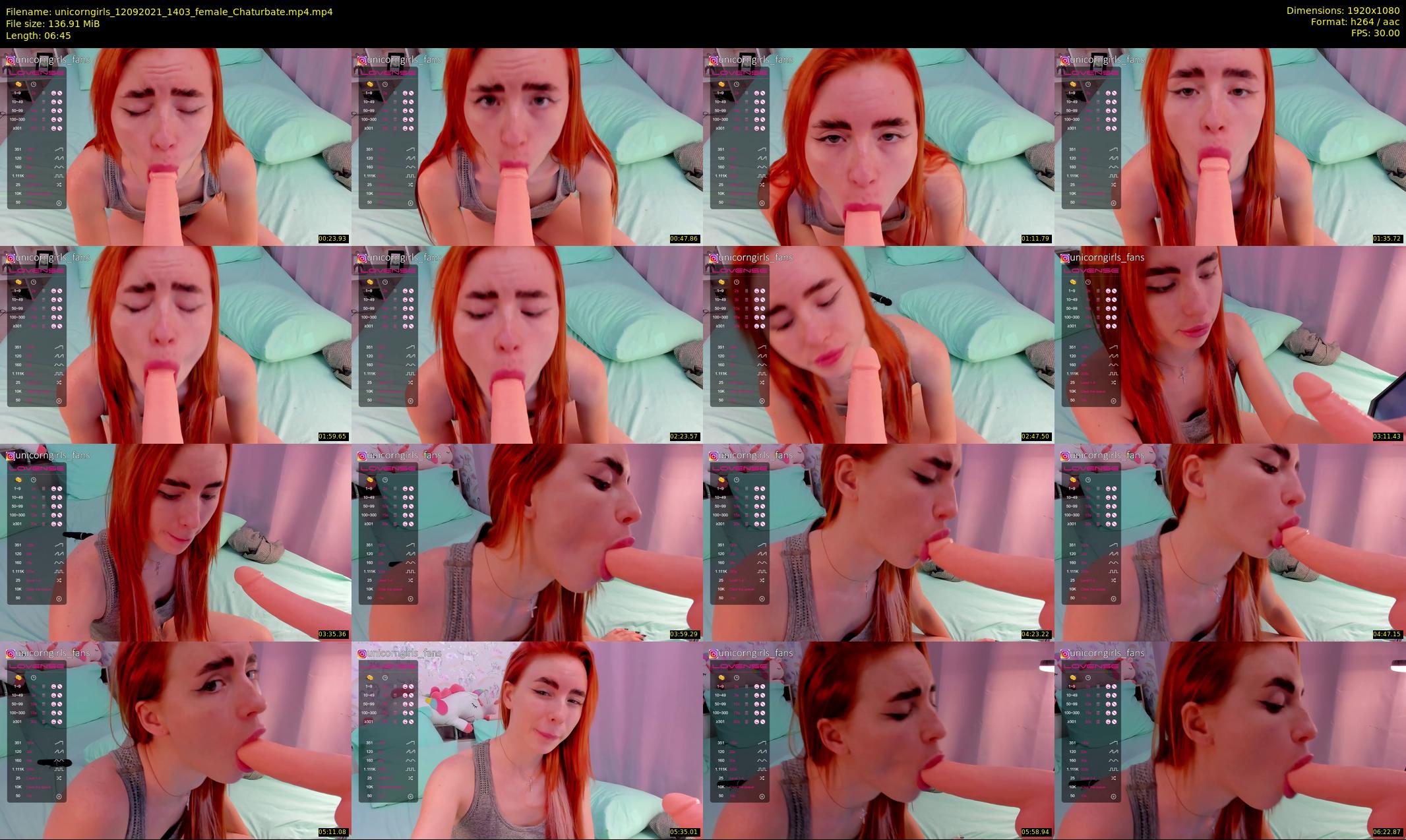 unicorngirls — 7 minute Chaturbate couple cam show recording, 1080p, Sep 12, 2021