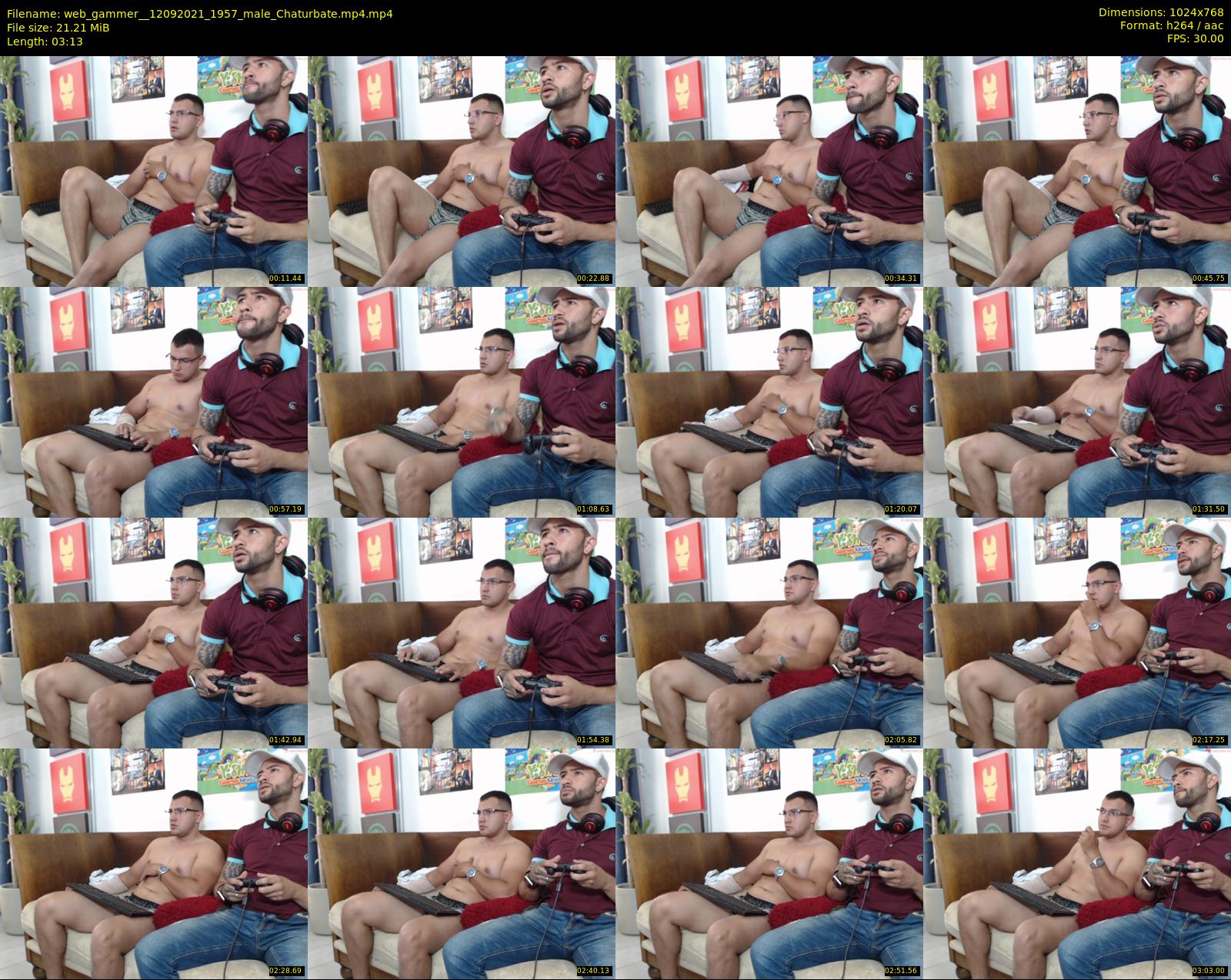 web_gammer_ — 4 minute Chaturbate male cam show recording, 720p, Sep 12, 2021
