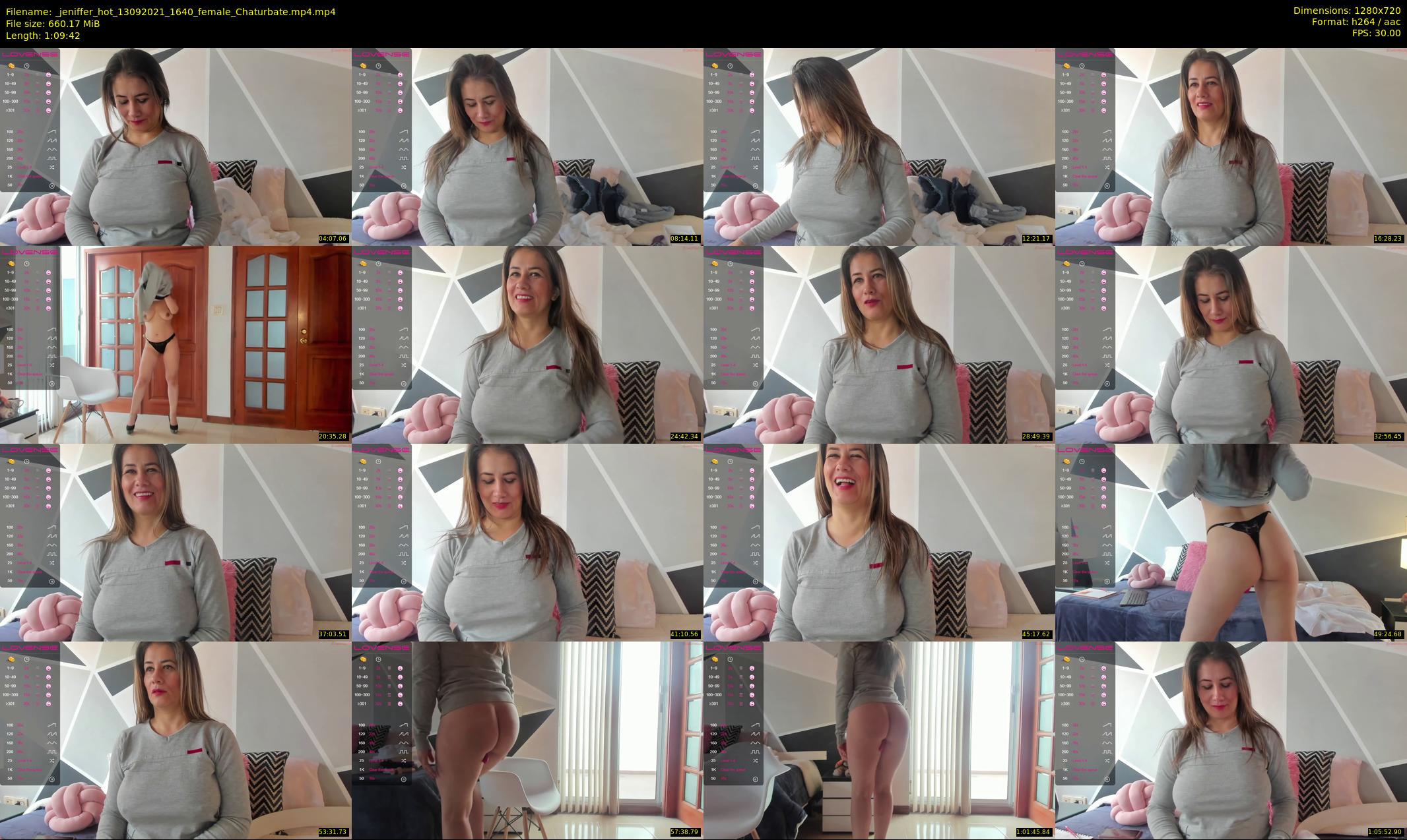 _jeniffer_hot — 70 minute Chaturbate female cam show recording, 720p, Sep 13, 2021