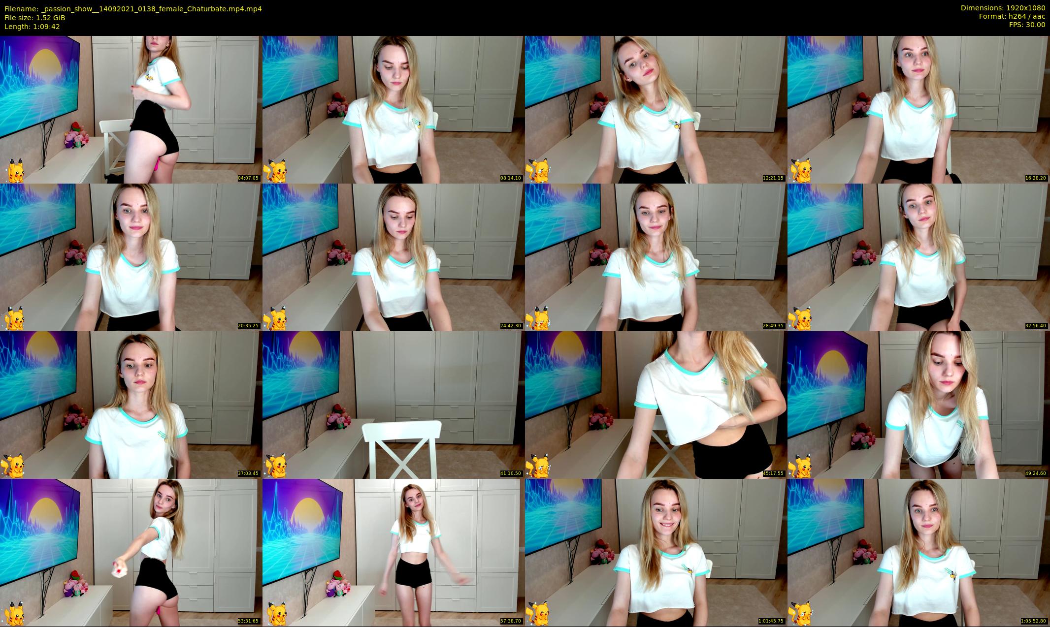 _passion_show_ — 70 minute Chaturbate couple cam show recording, 1080p, Sep 14, 2021