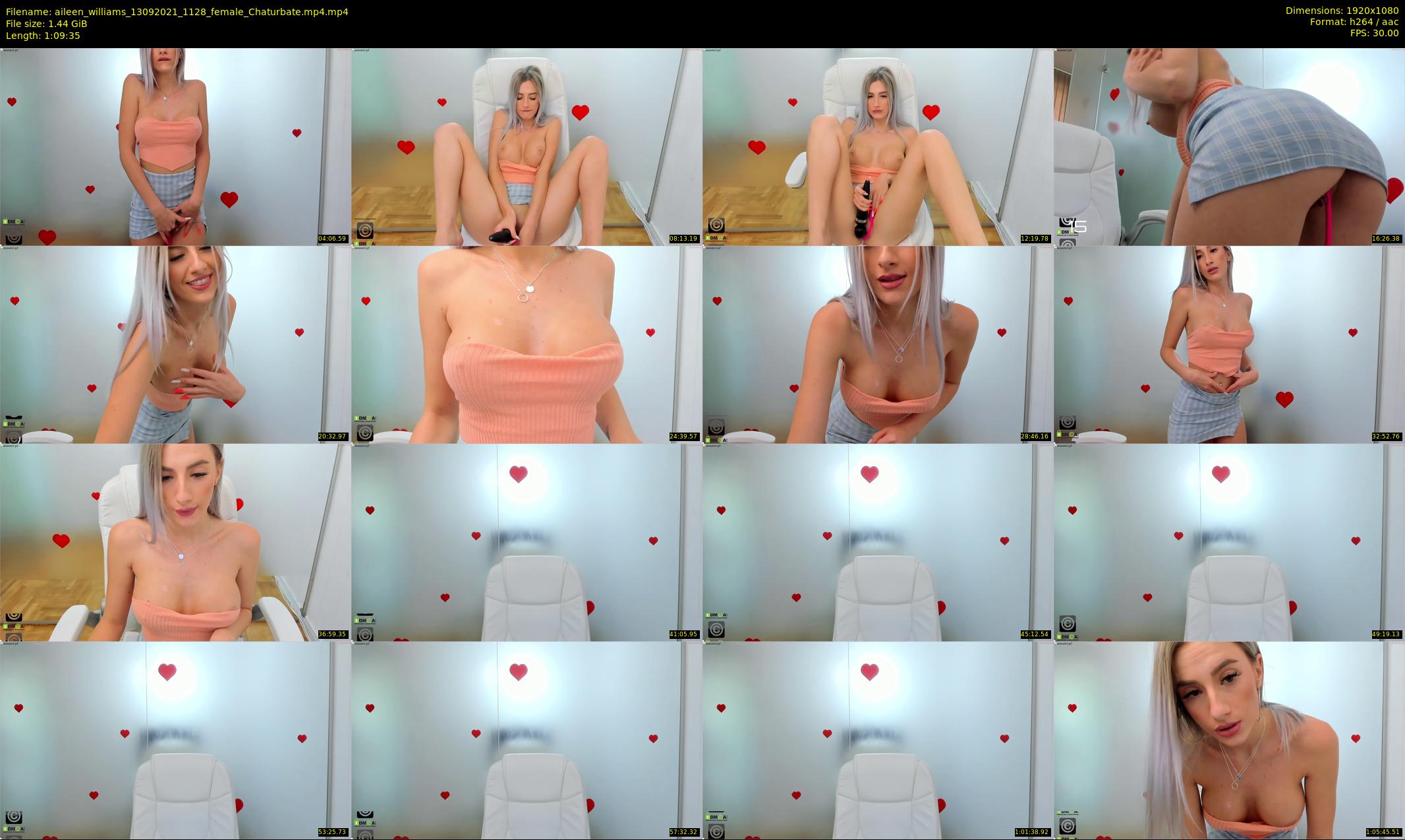 aileen_williams — 70 minute Chaturbate female cam show recording, 1080p, Sep 13, 2021