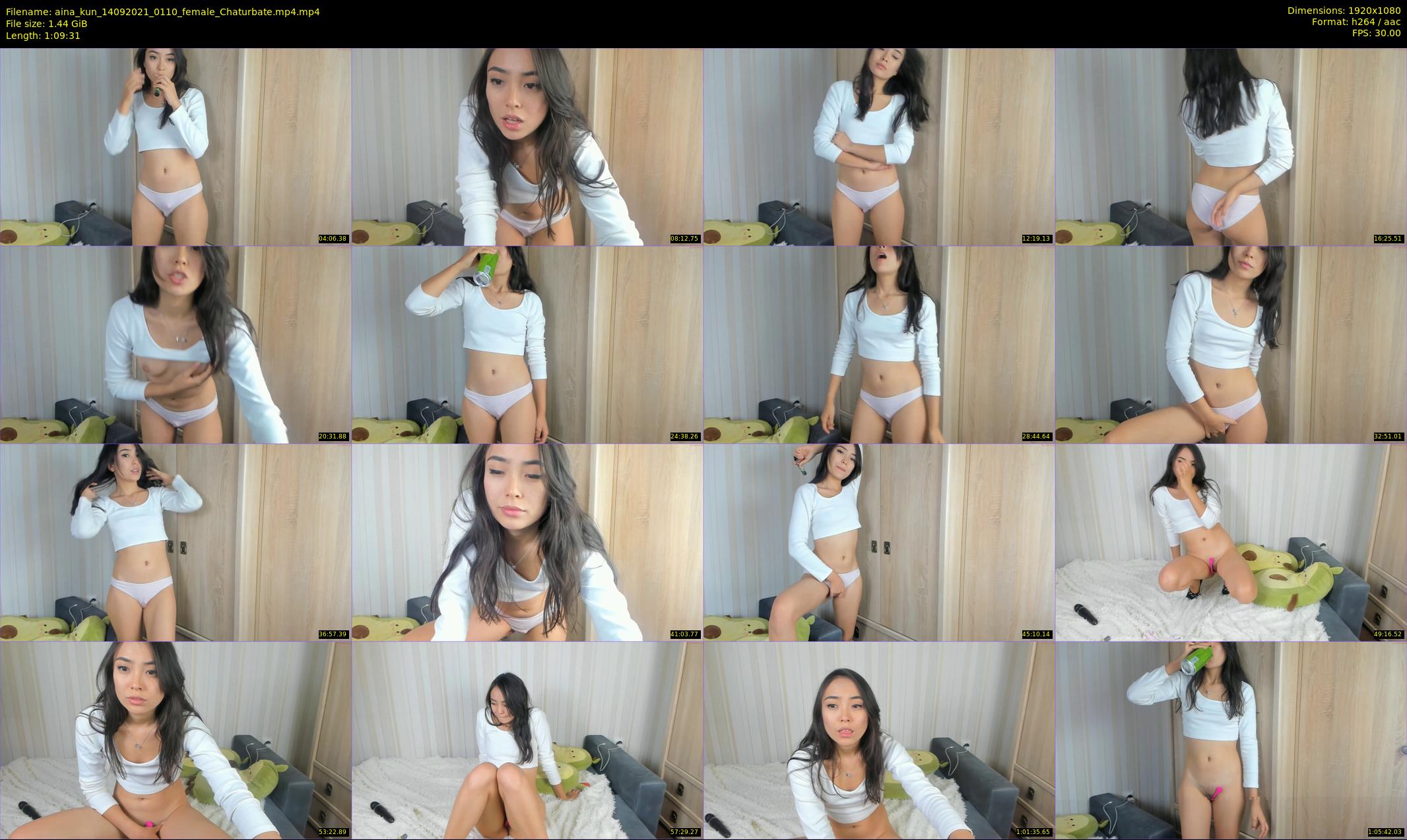 aina_kun — 70 minute Chaturbate female cam show recording, 1080p, Sep 14, 2021