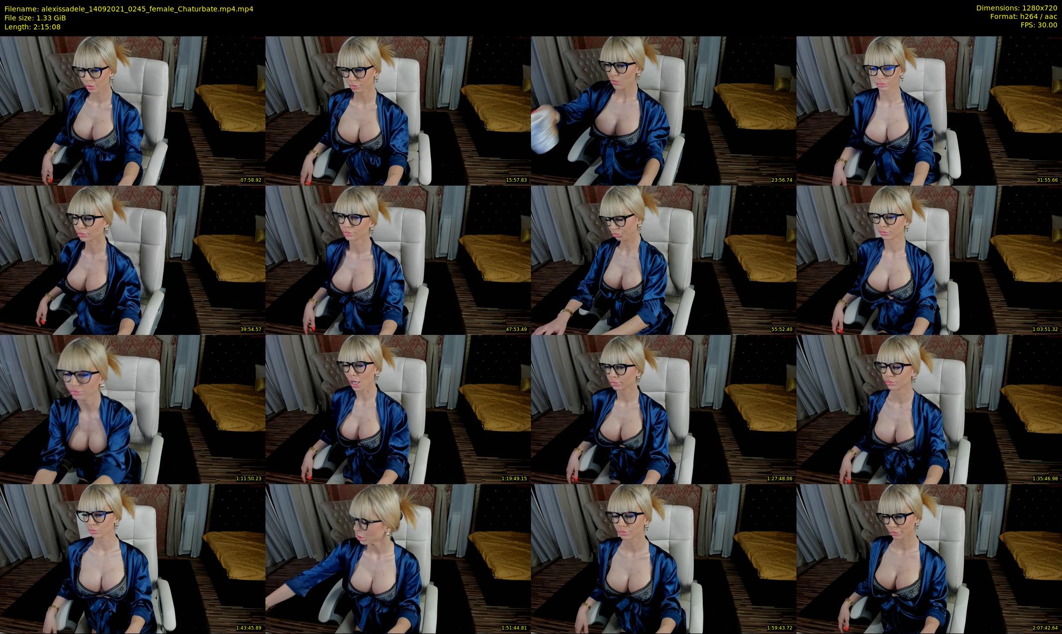 alexissadele — 136 minute Chaturbate female cam show recording, 720p, Sep 14, 2021
