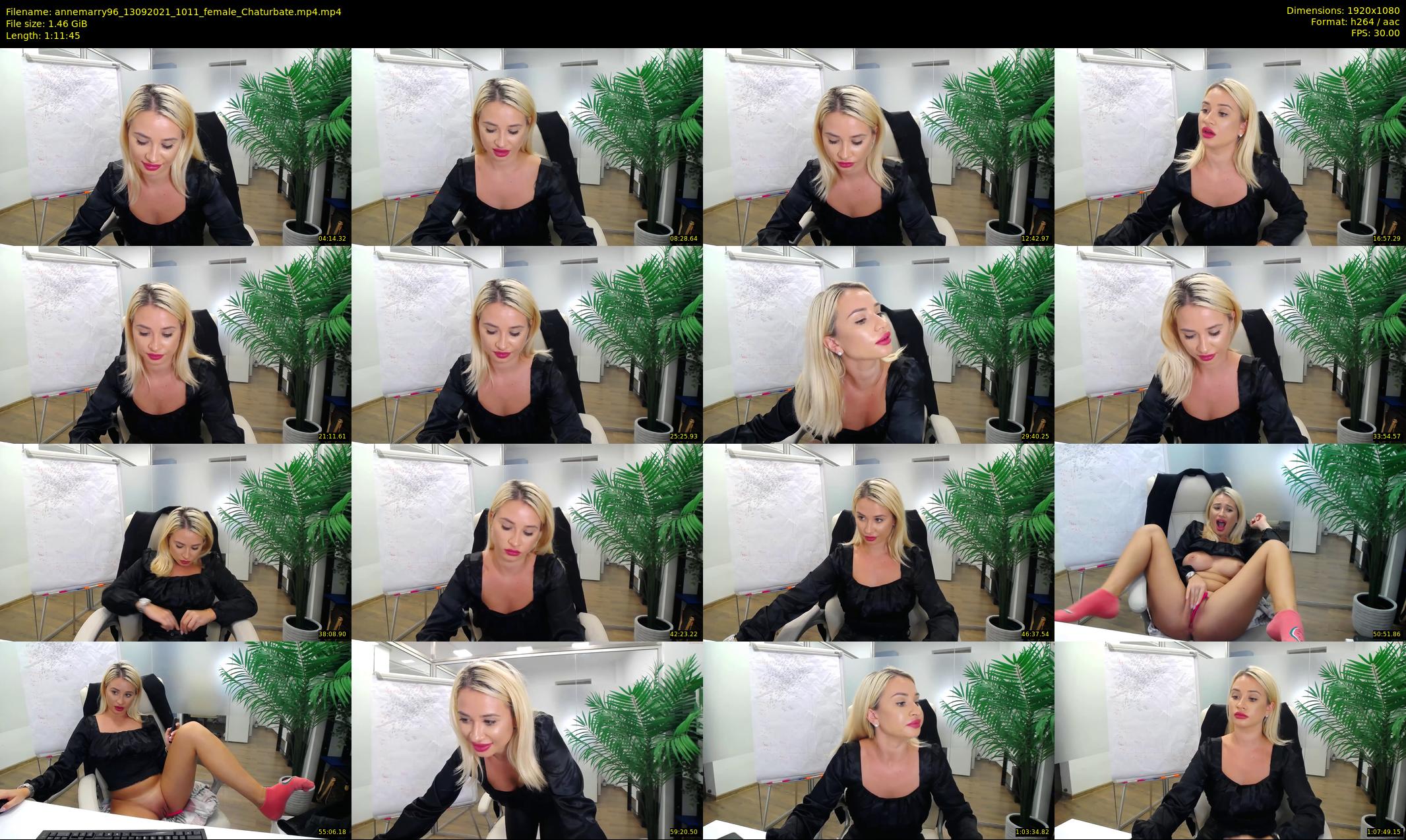 annemarry96 — 72 minute Chaturbate female cam show recording, 1080p, Sep 13, 2021